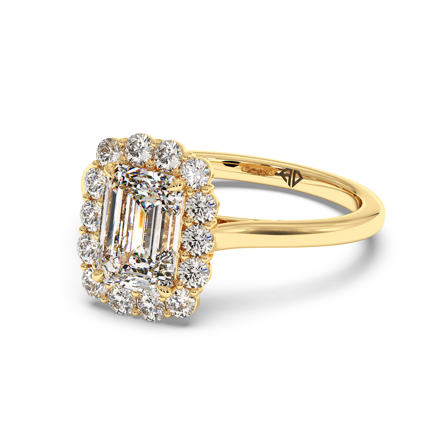 18K Yellow Gold Matilda Engagement Ring