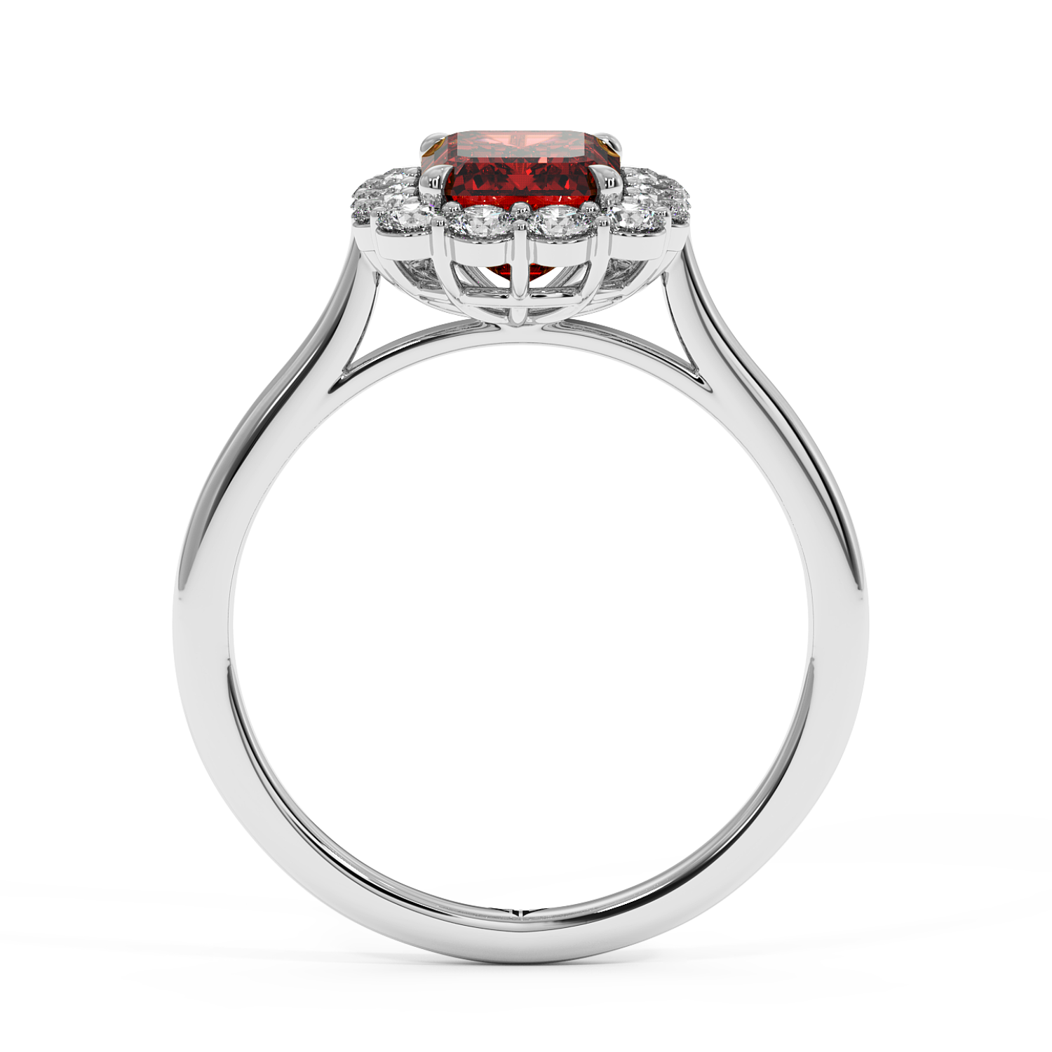 18K White Gold Matilda Engagement Ring