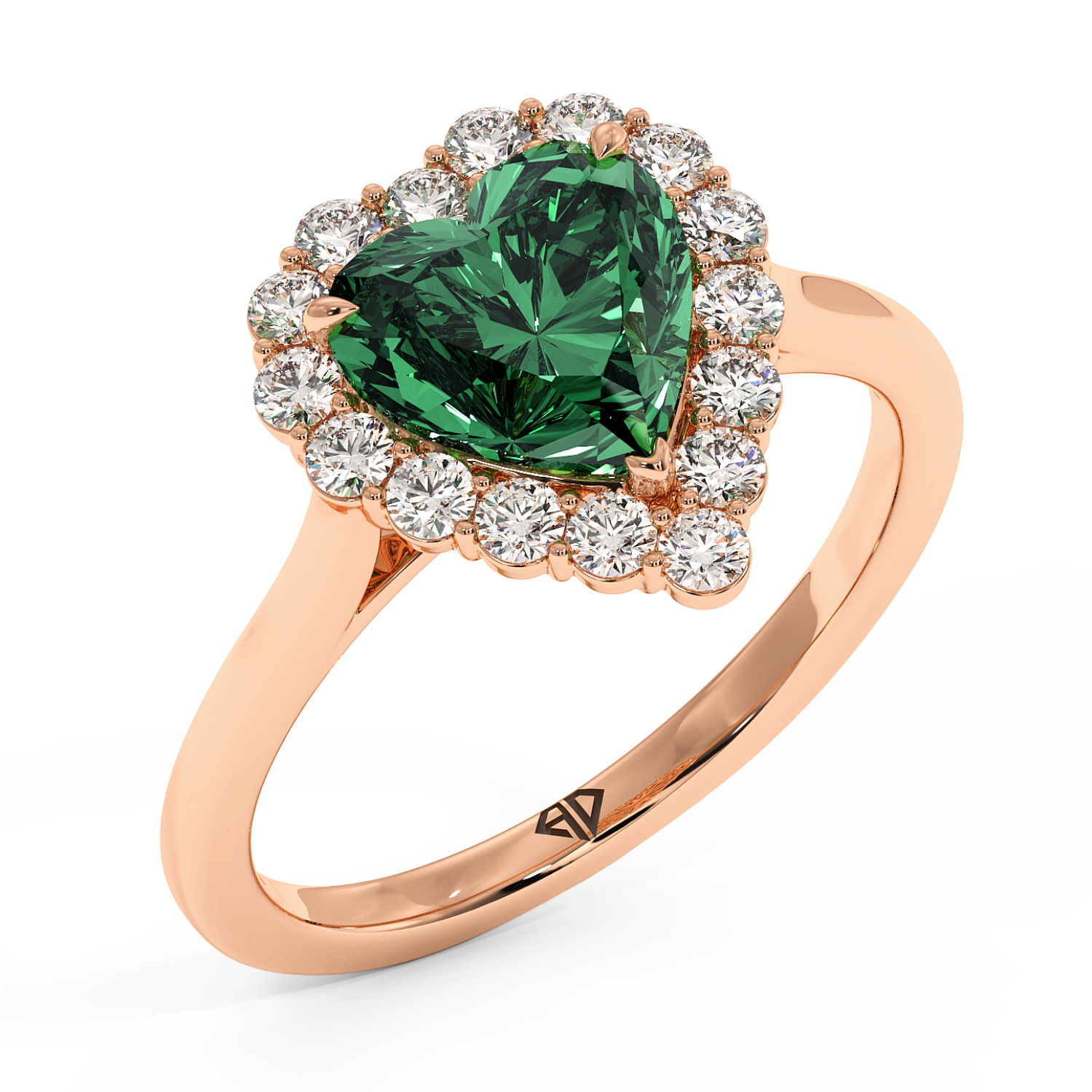 18K Rose Gold Matilda Engagement Ring