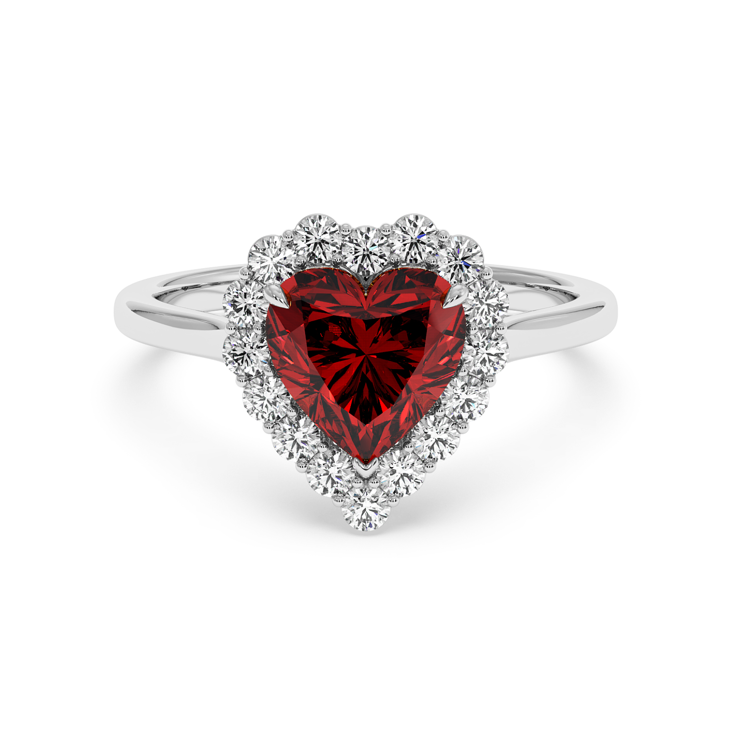 Platinum Matilda Engagement Ring