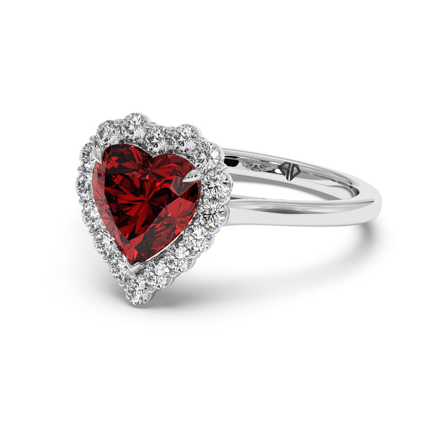 Platinum Matilda Engagement Ring