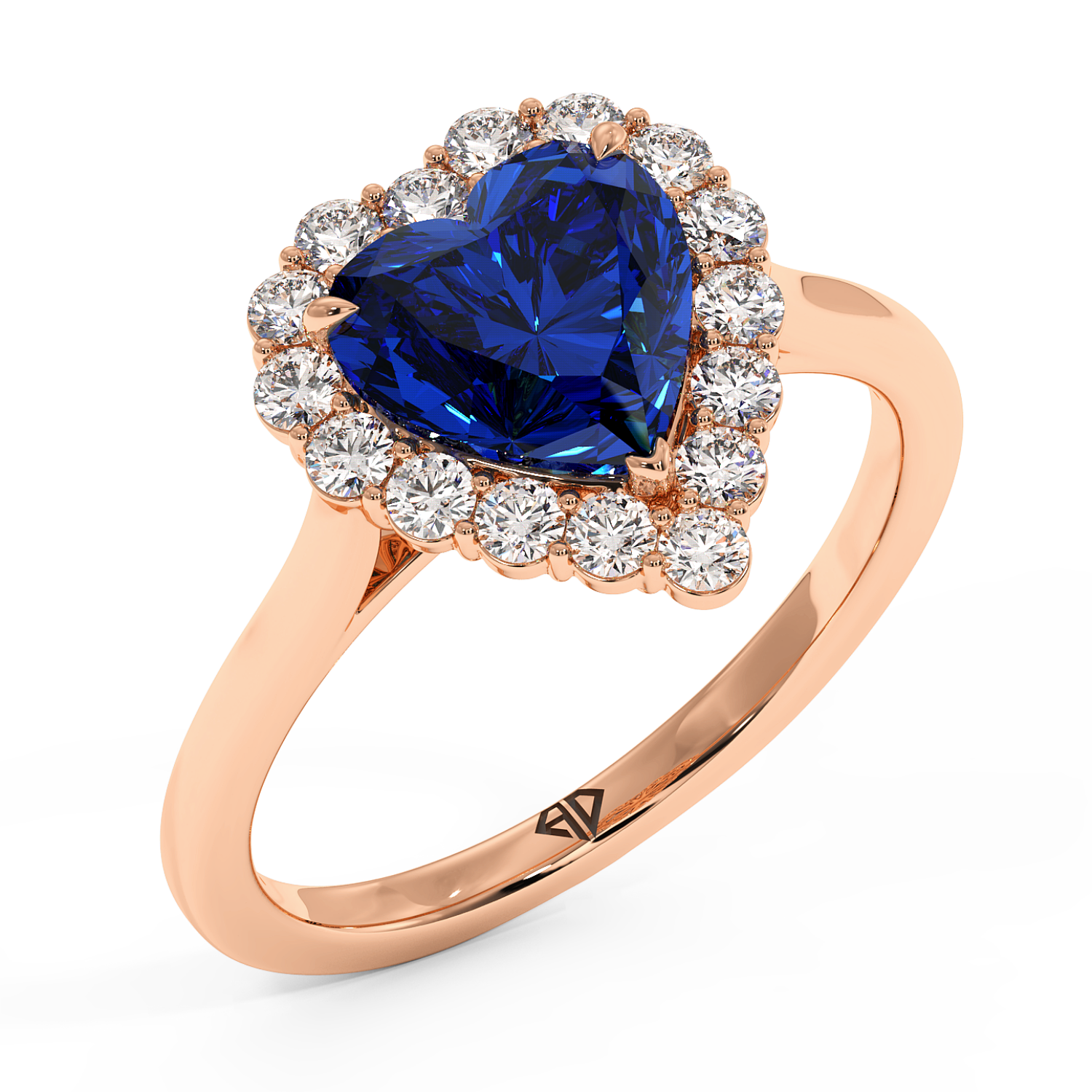 18K Rose Gold Matilda Engagement Ring