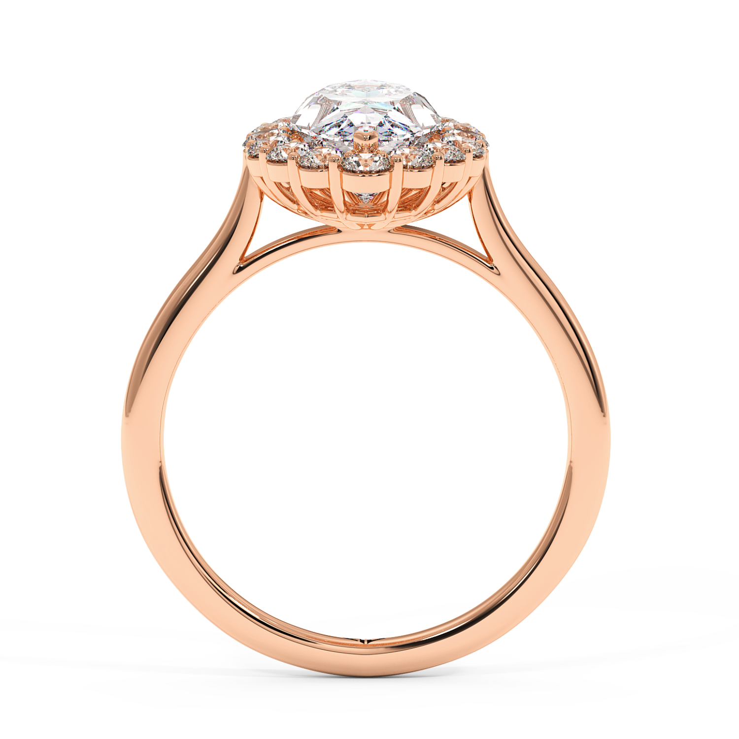 18K Rose Gold Matilda Engagement Ring