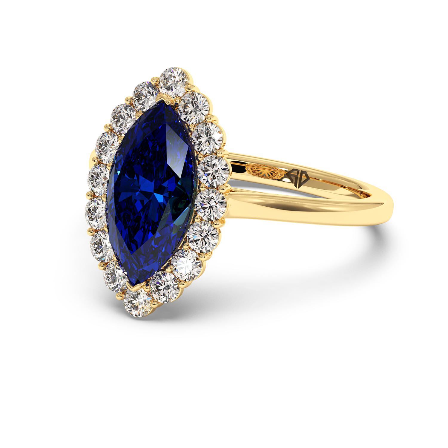 18K Yellow Gold Matilda Engagement Ring