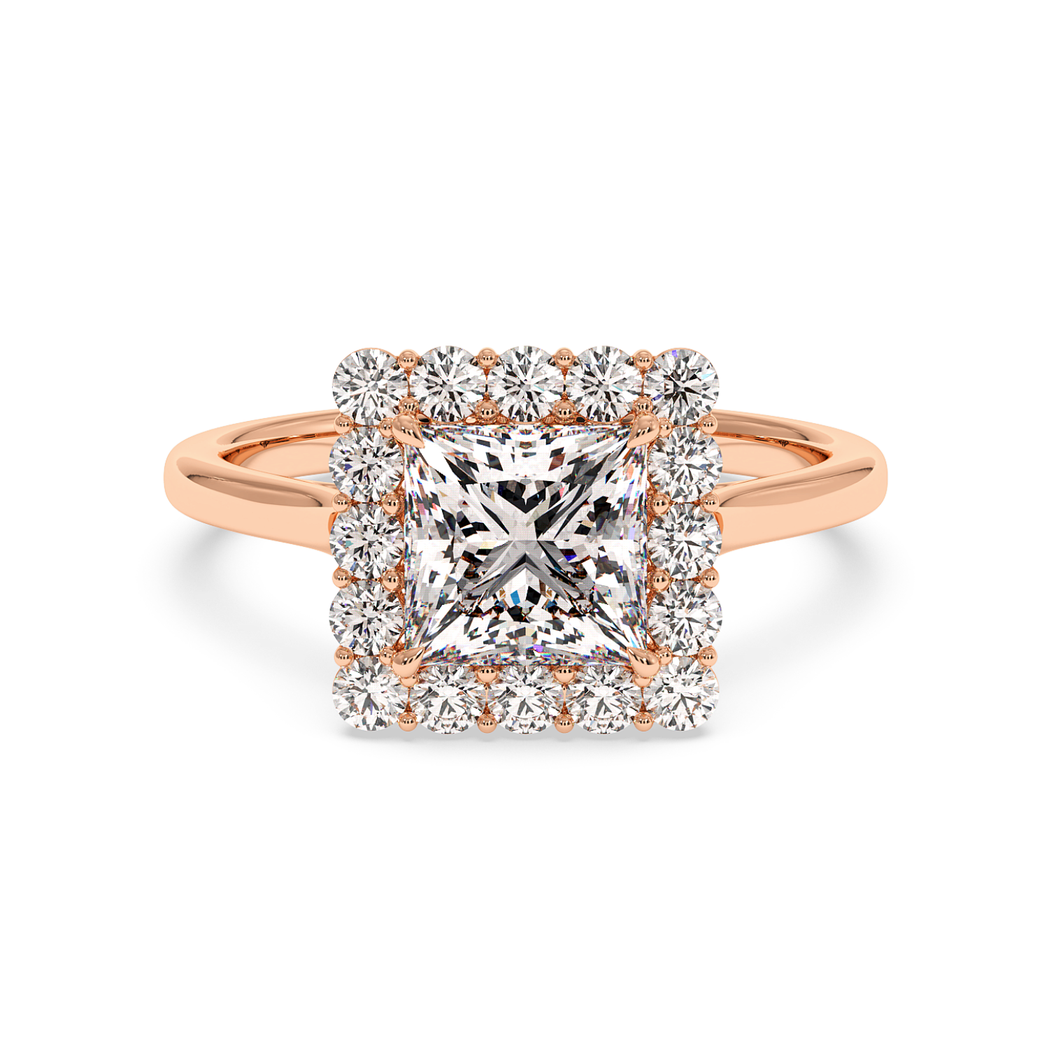 18K Rose Gold Matilda Engagement Ring