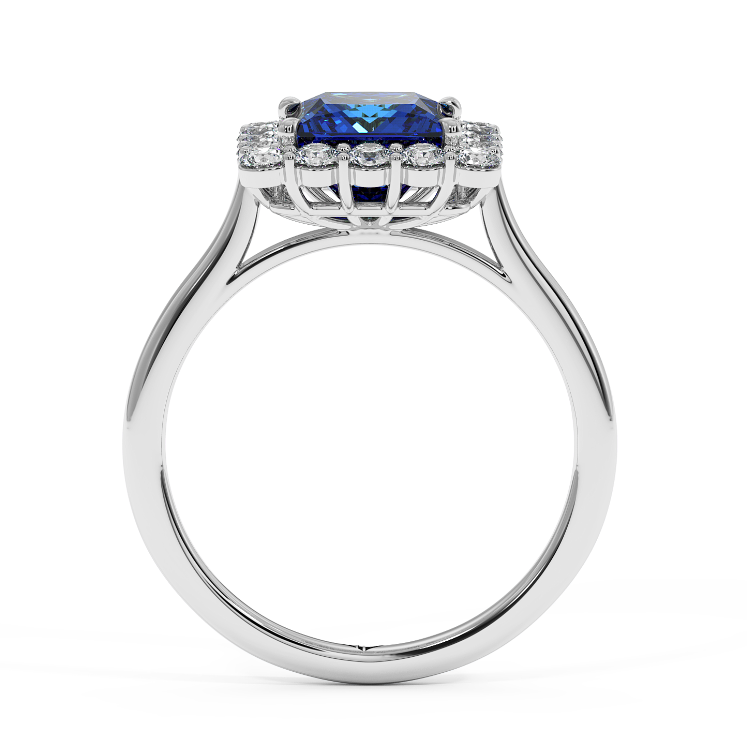 18K White Gold Matilda Engagement Ring