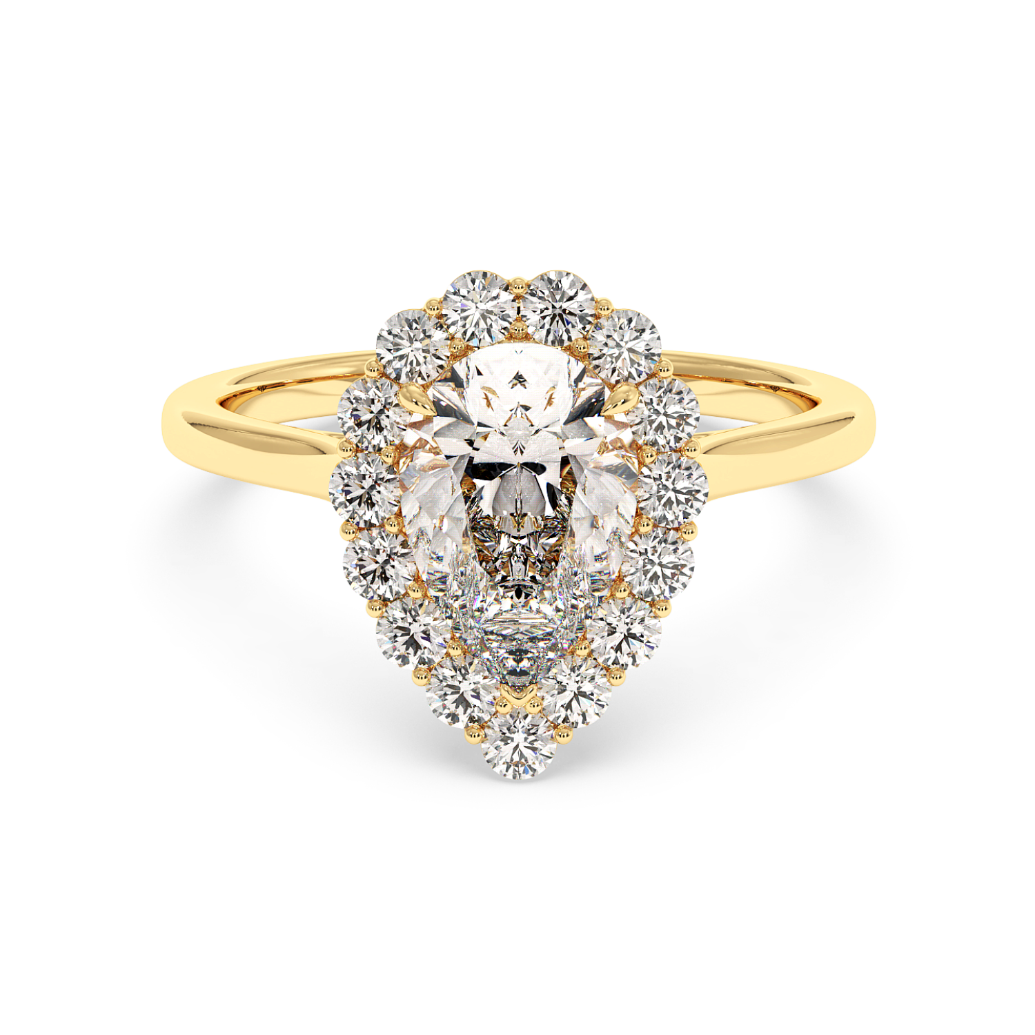 18K Yellow Gold Matilda Engagement Ring