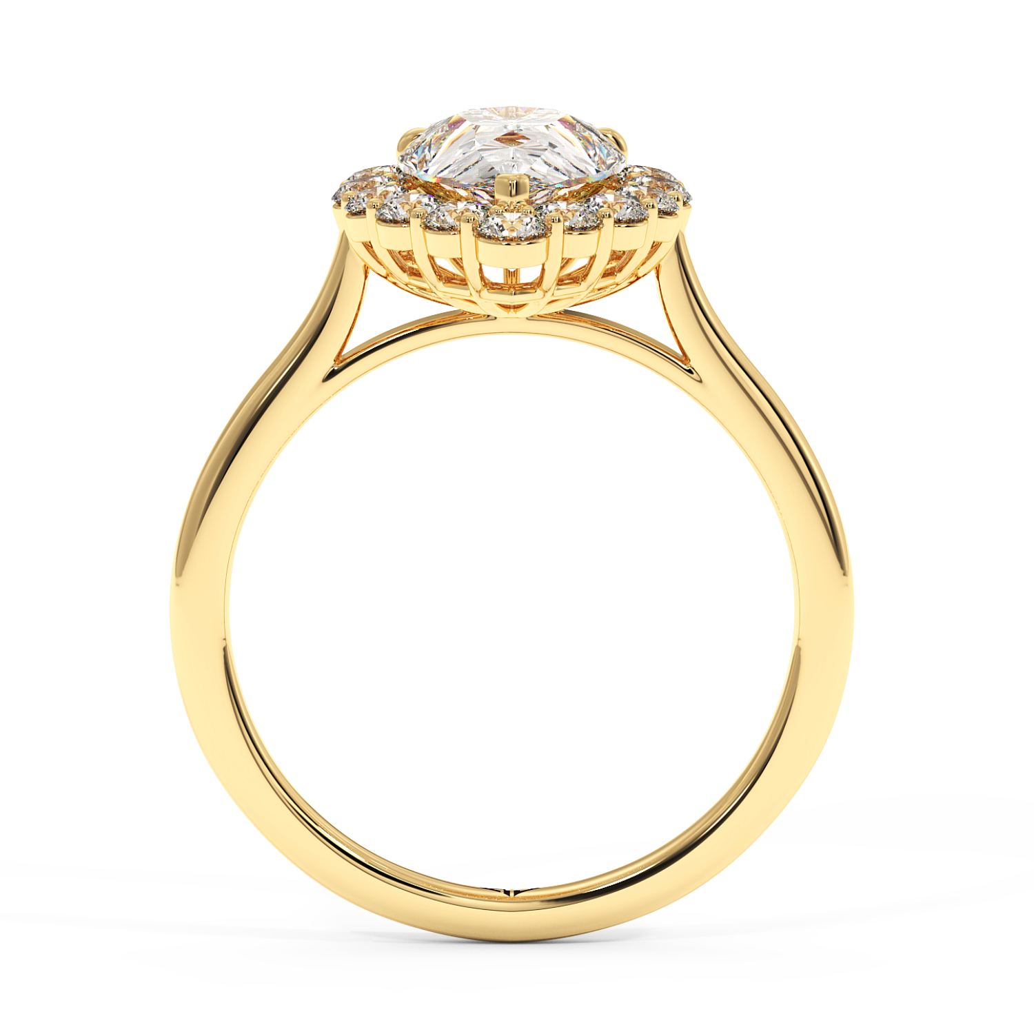 18K Yellow Gold Matilda Engagement Ring