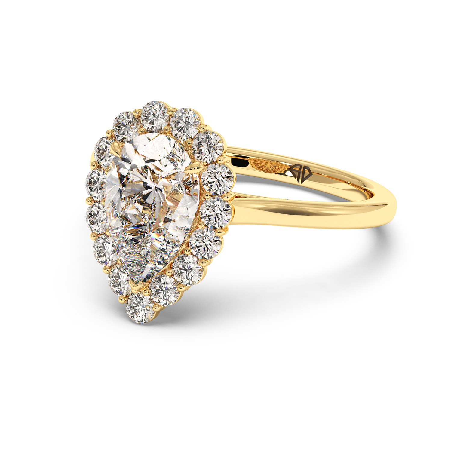 18K Yellow Gold Matilda Engagement Ring