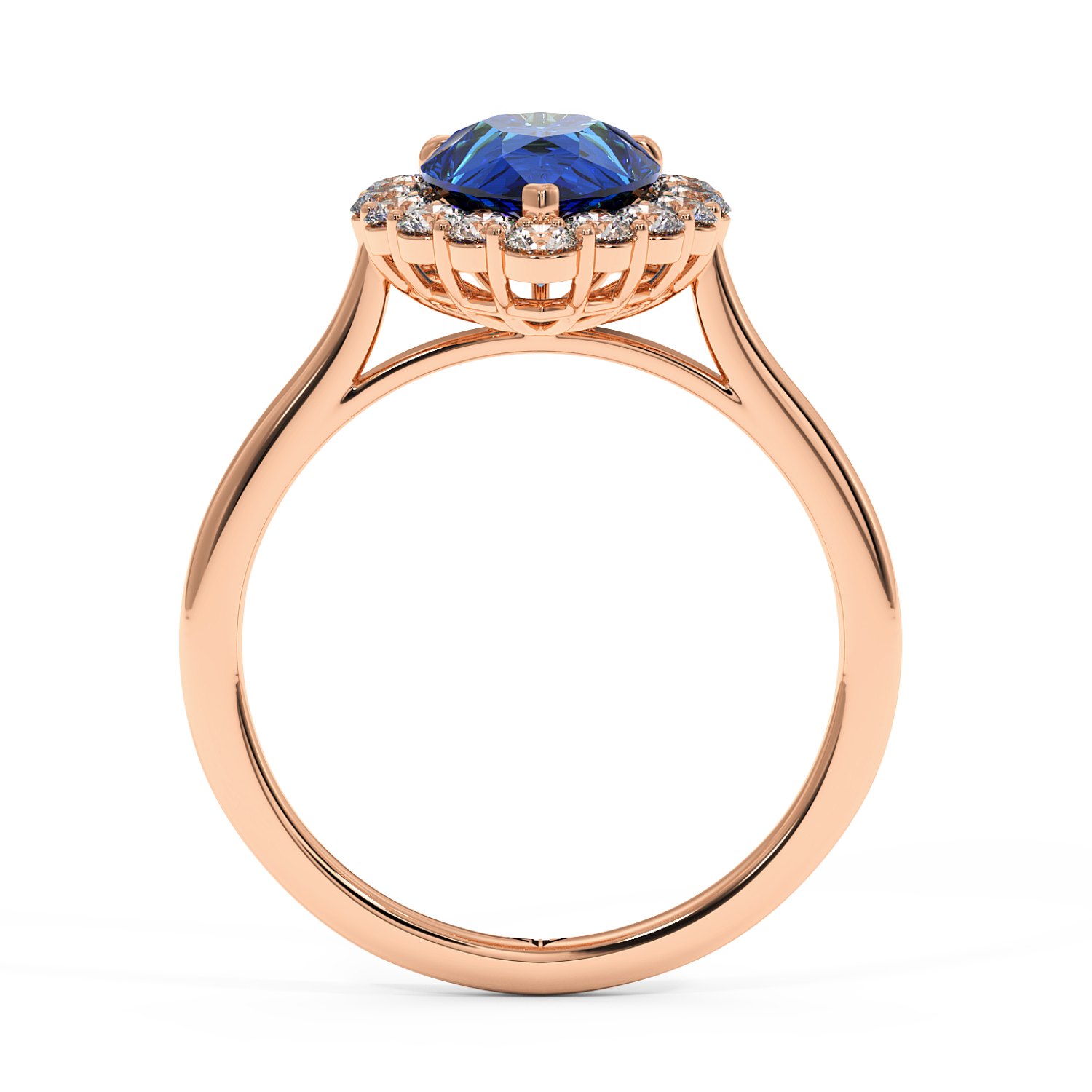 18K Rose Gold Matilda Engagement Ring