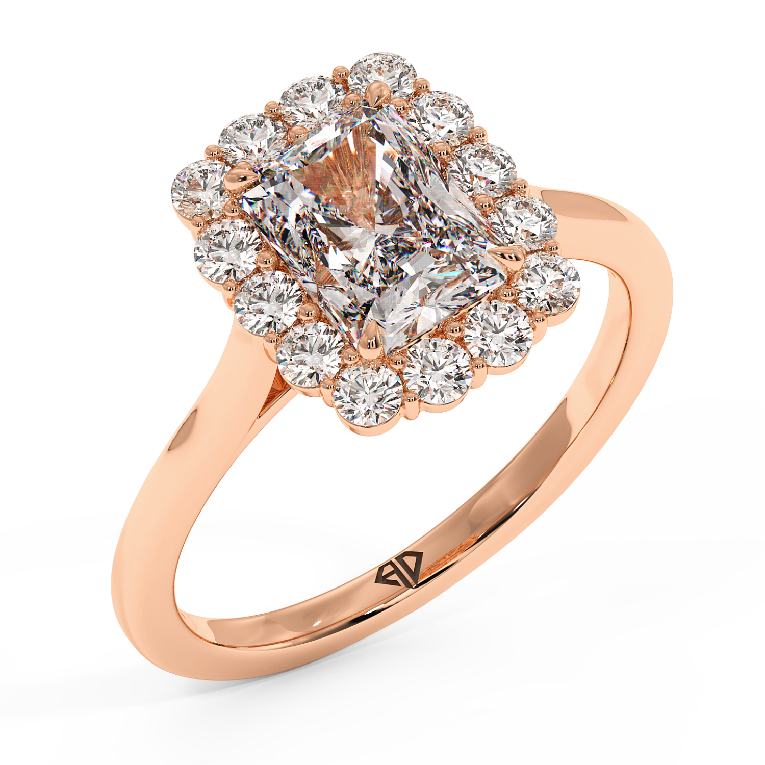 18K Rose Gold Matilda Engagement Ring