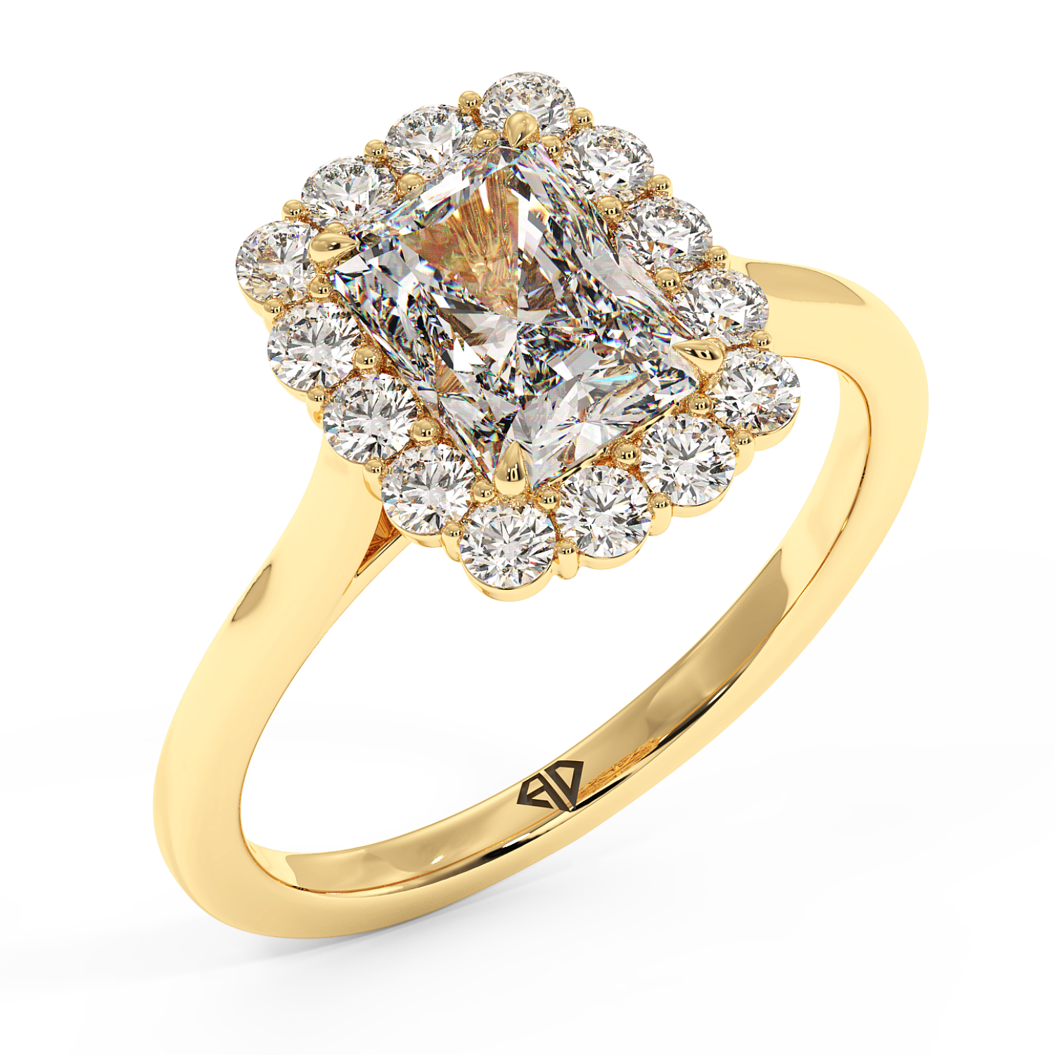 18K Yellow Gold Matilda Engagement Ring