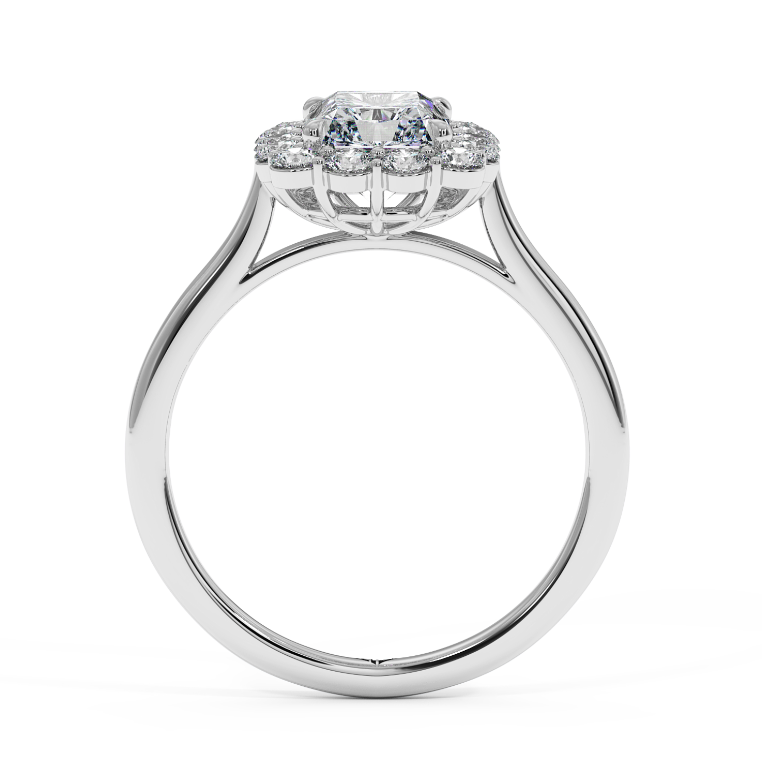 18K White Gold Matilda Engagement Ring