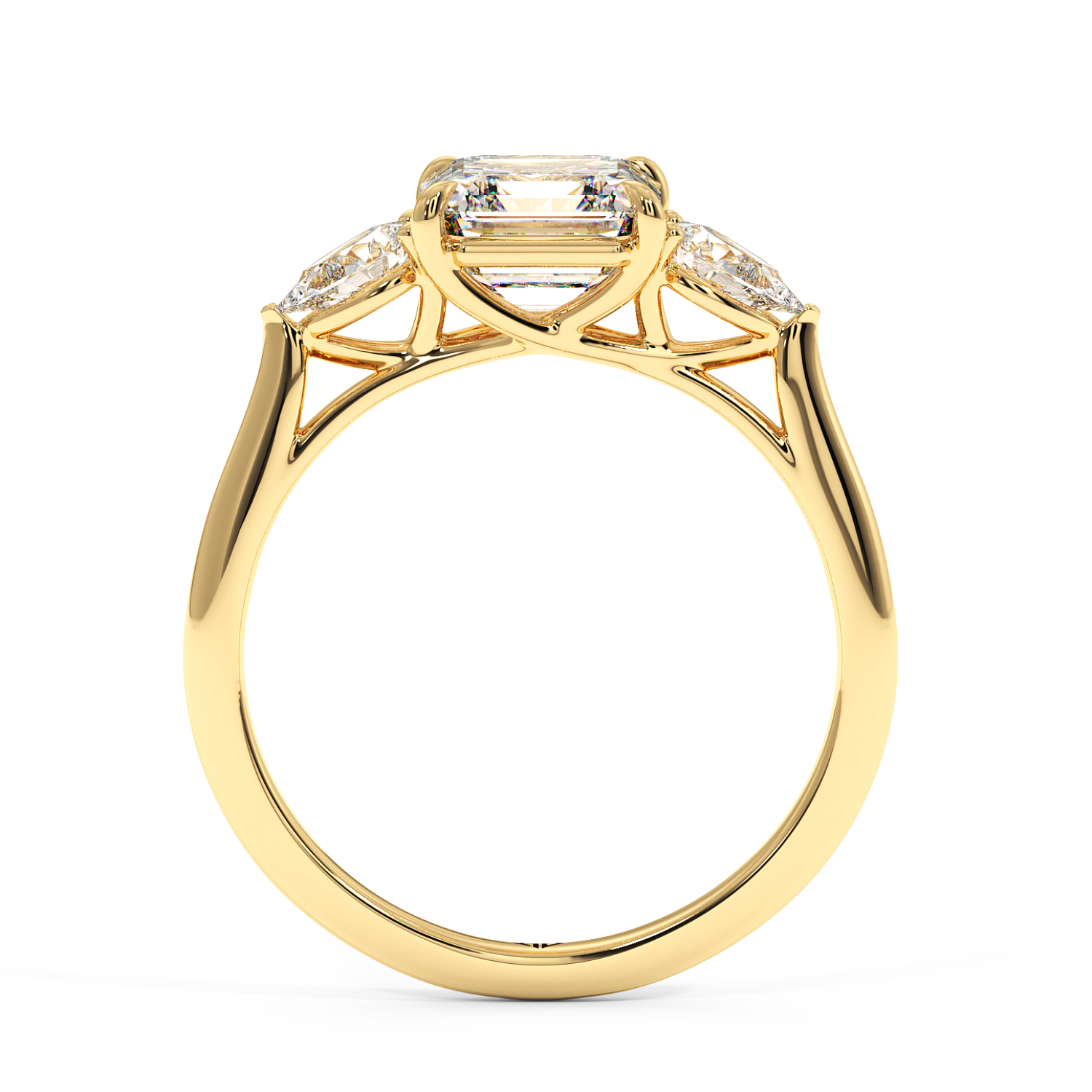 18K Yellow Gold Verona Engagement Ring