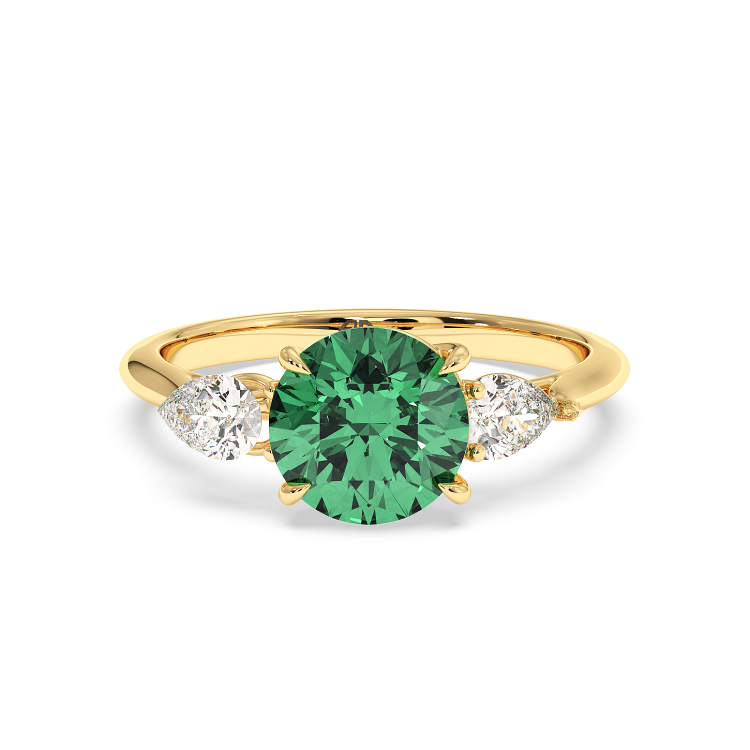 18K Yellow Gold Verona Engagement Ring