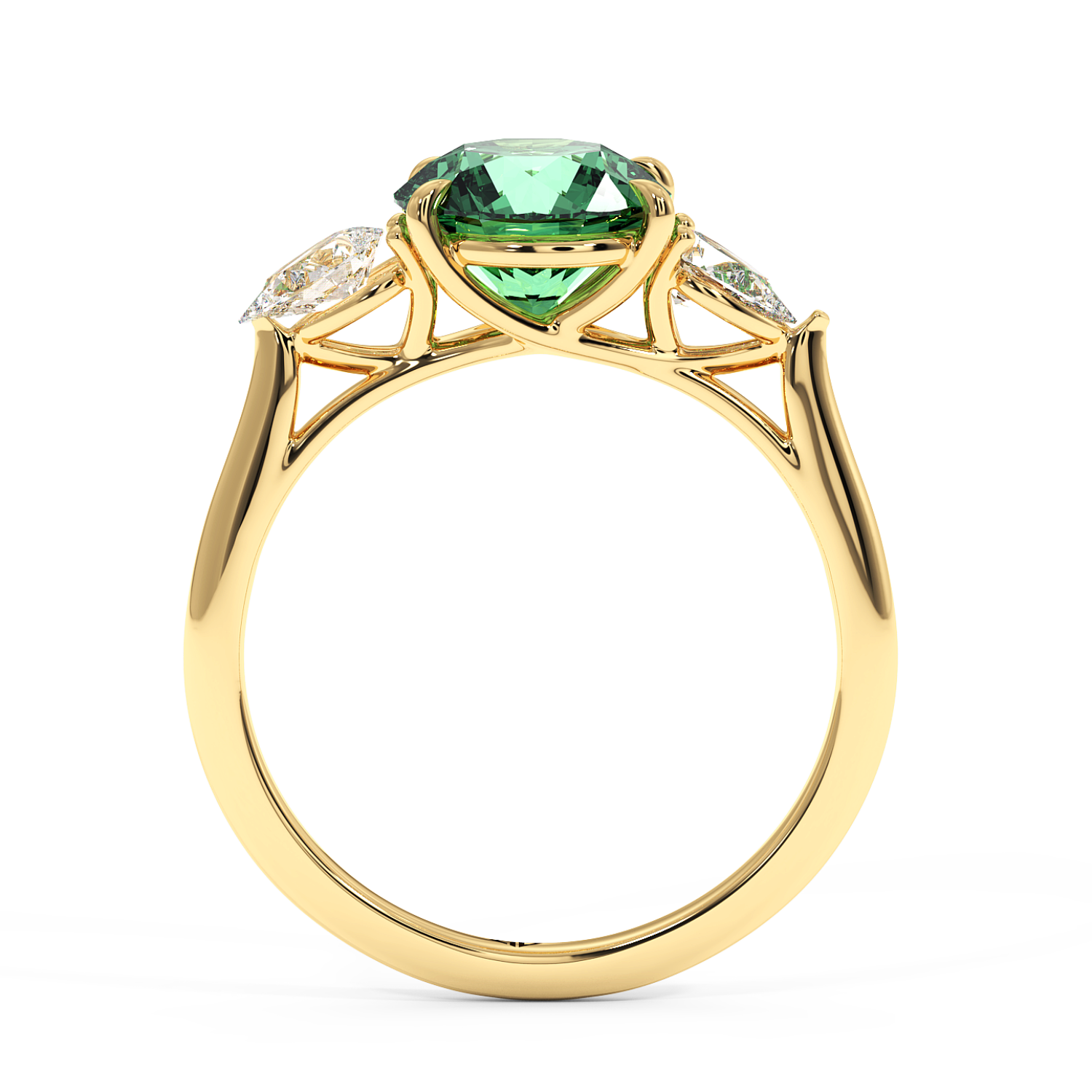 18K Yellow Gold Verona Engagement Ring