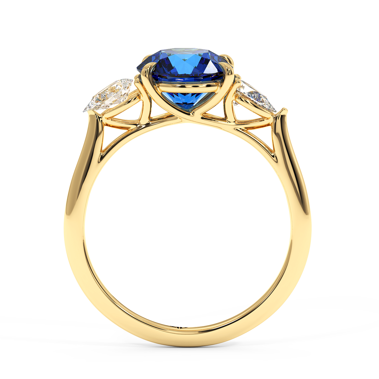 18K Yellow Gold Verona Engagement Ring