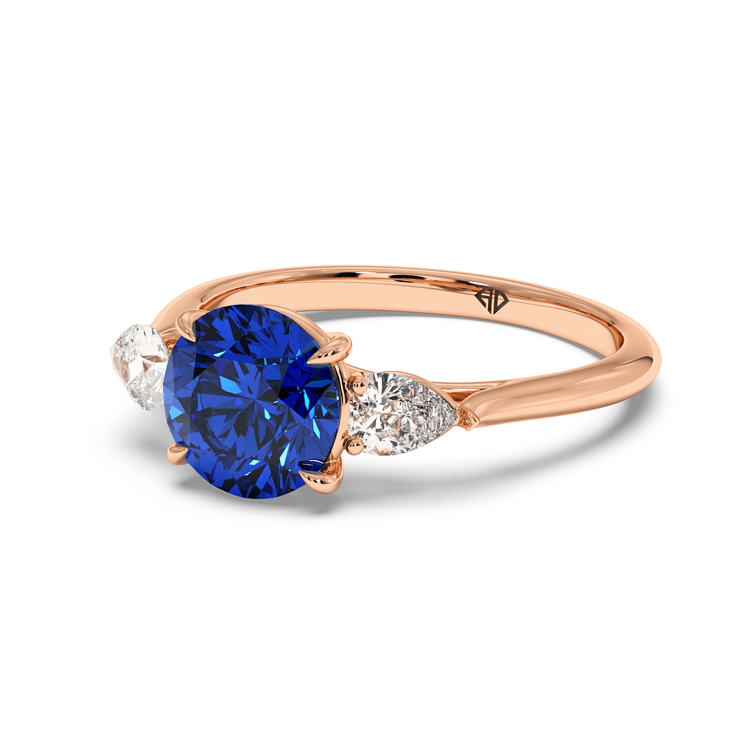 18K Rose Gold Verona Engagement Ring