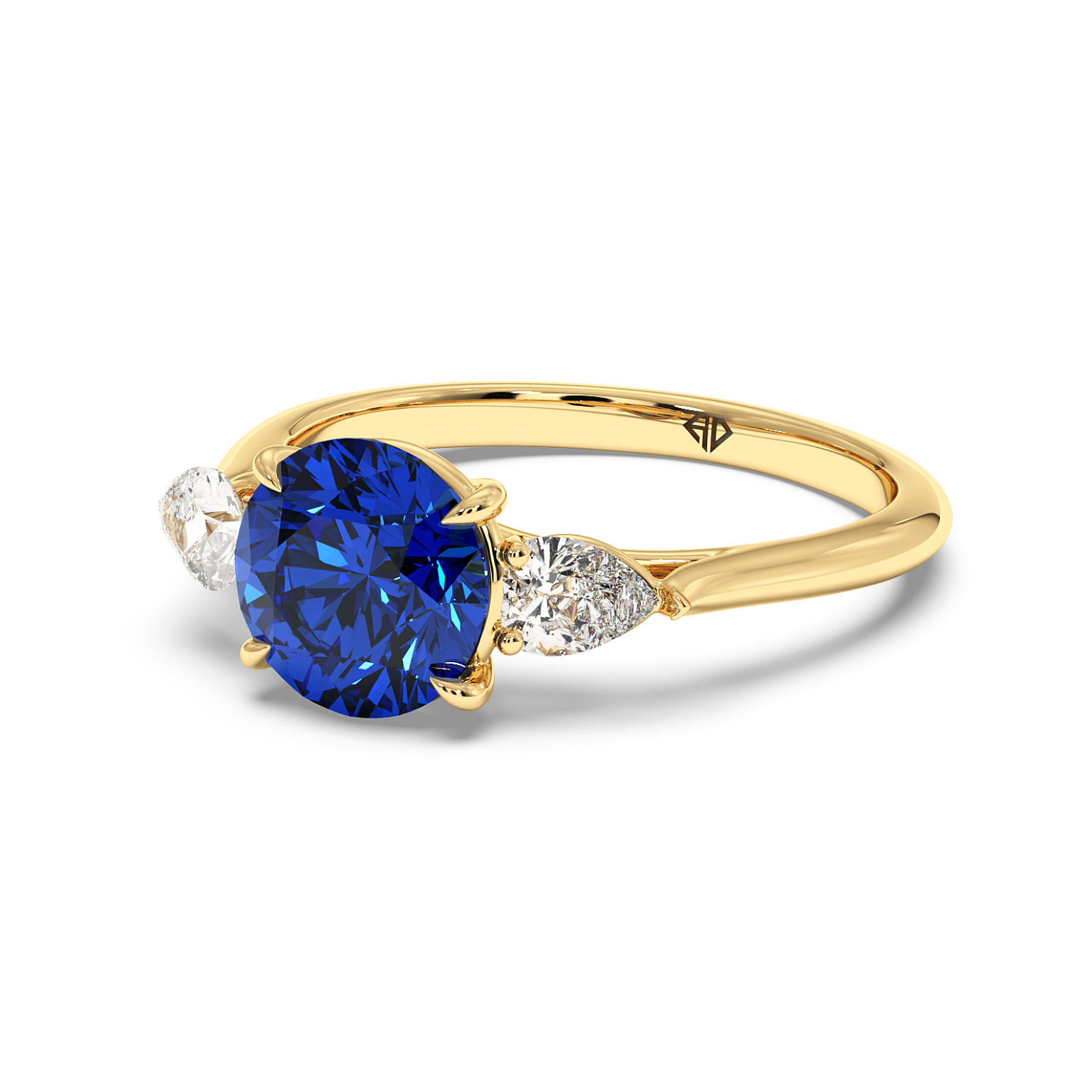 18K Yellow Gold Verona Engagement Ring