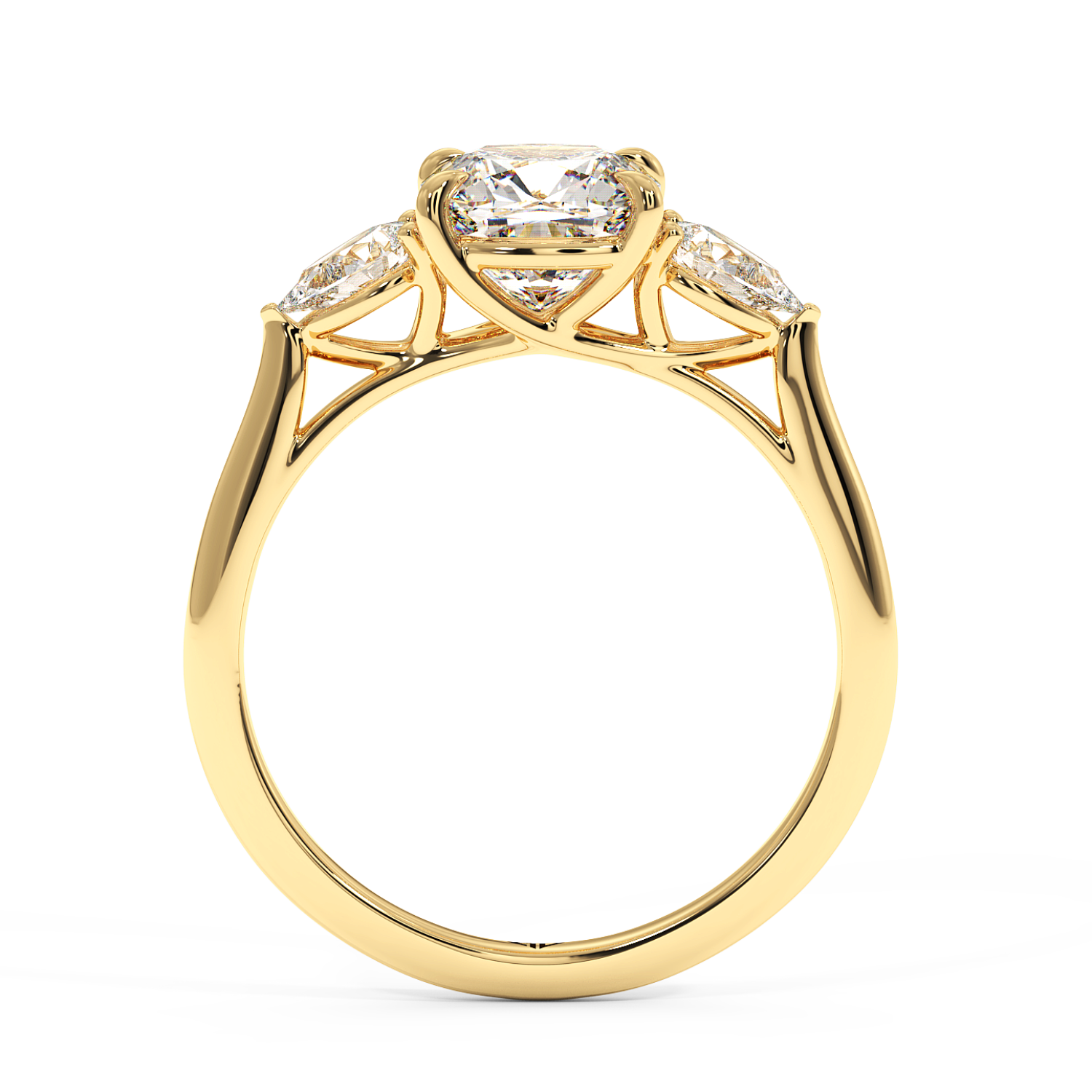 18K Yellow Gold Verona Engagement Ring