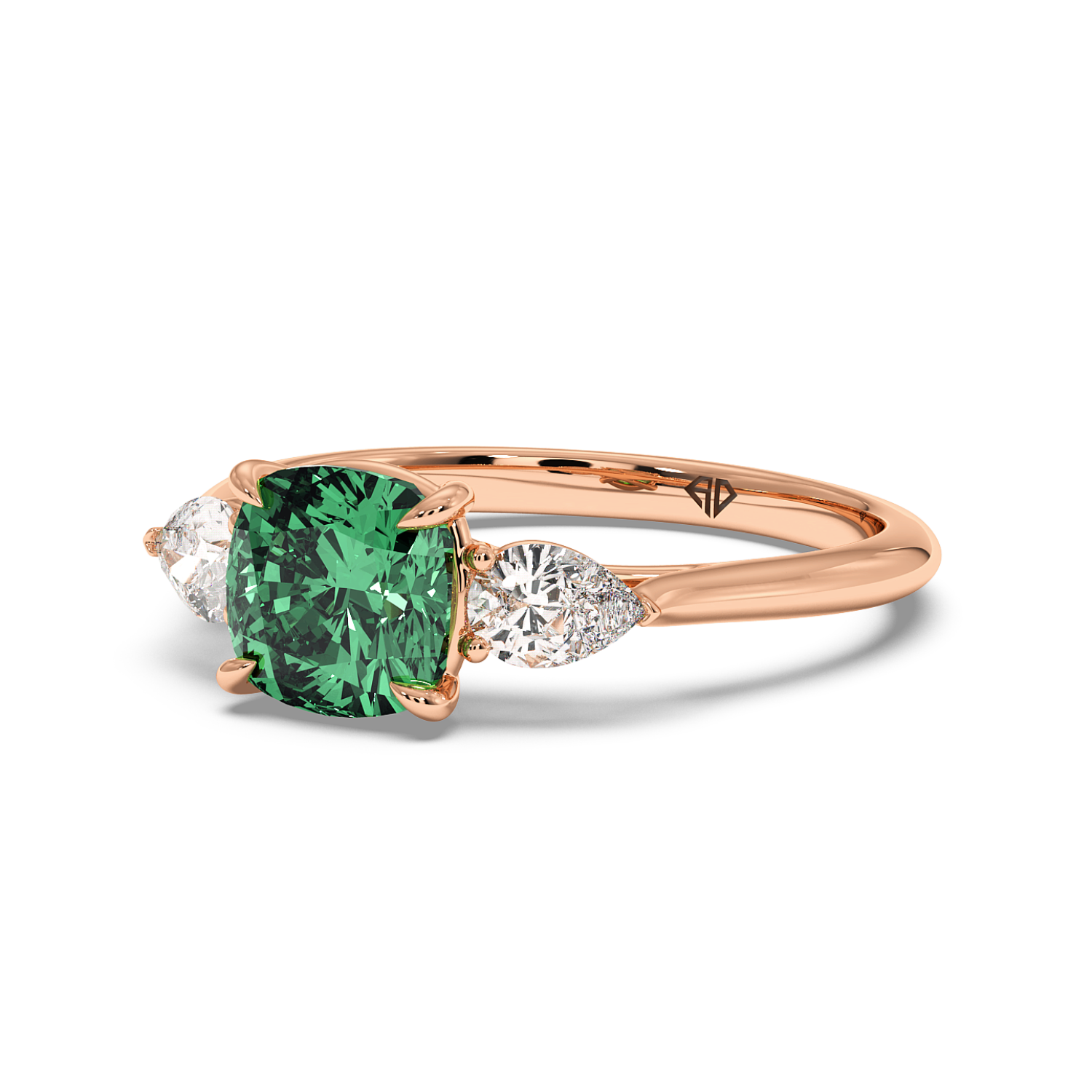 18K Rose Gold Verona Engagement Ring