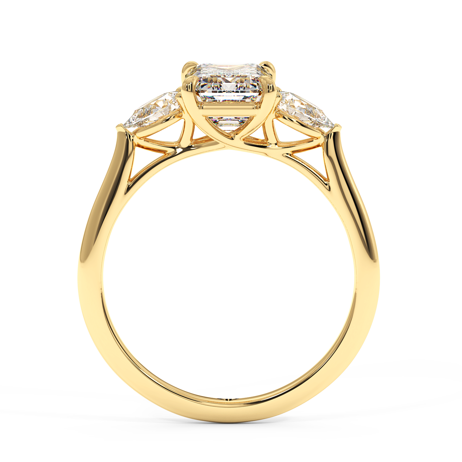 18K Yellow Gold Verona Engagement Ring