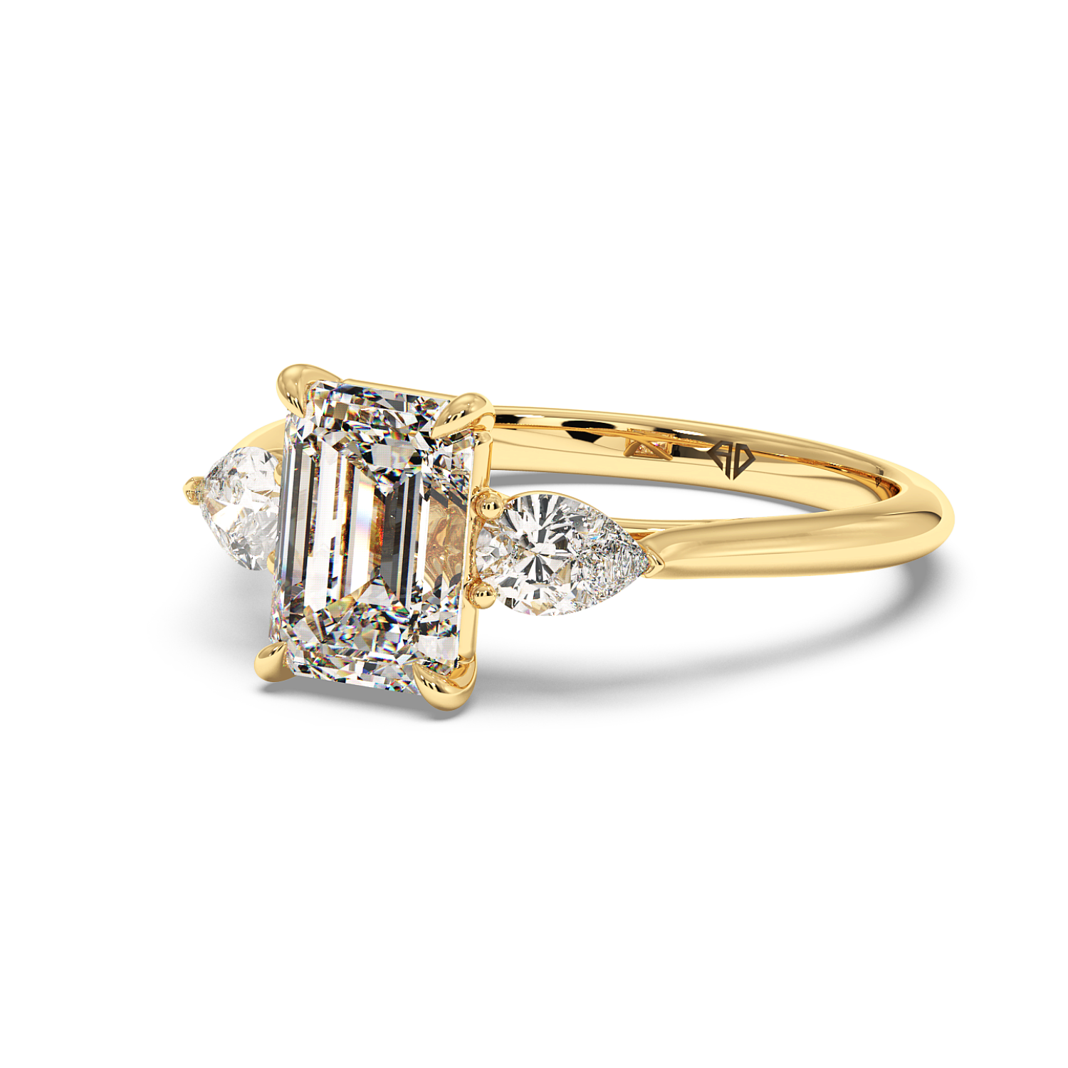 18K Yellow Gold Verona Engagement Ring