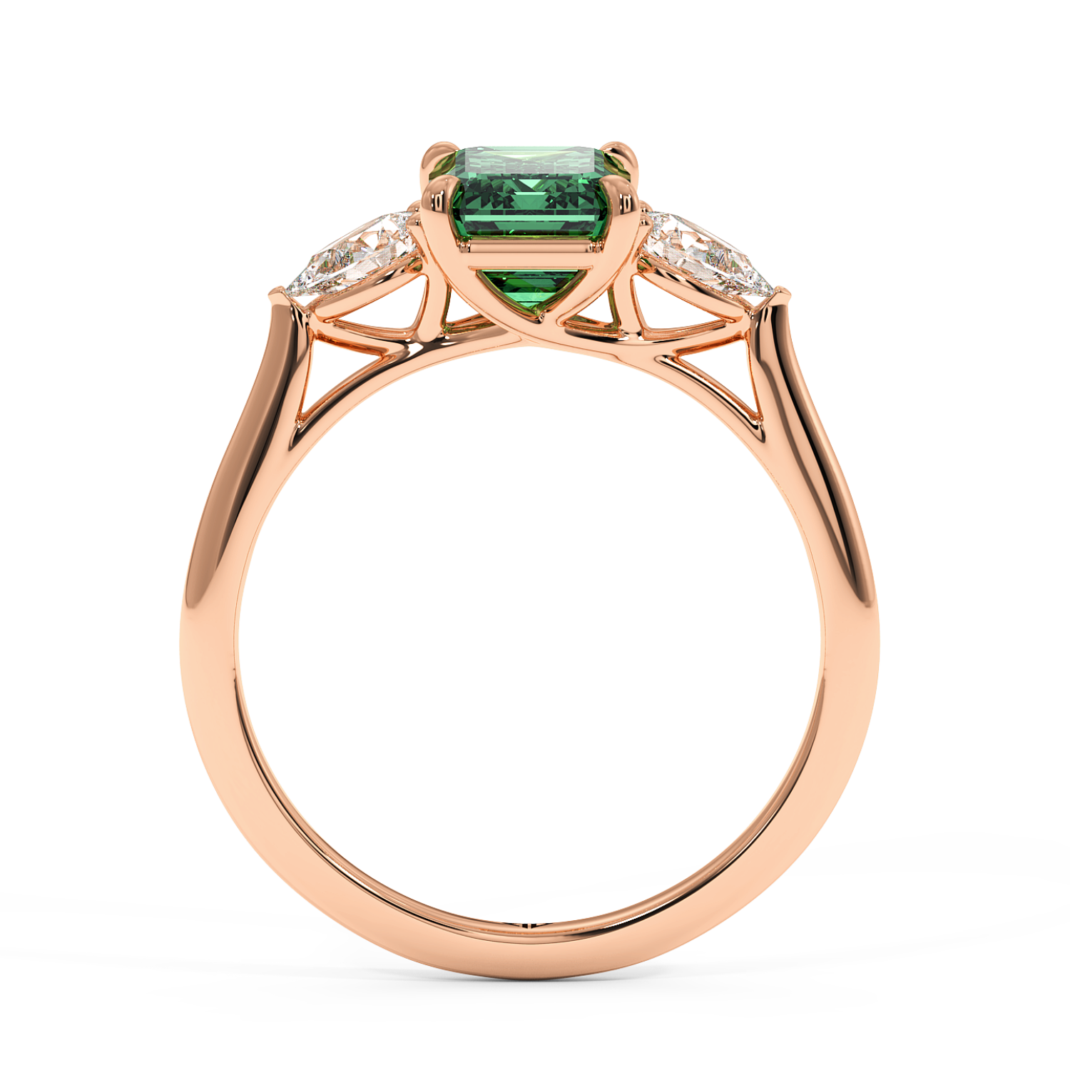 18K Rose Gold Verona Engagement Ring