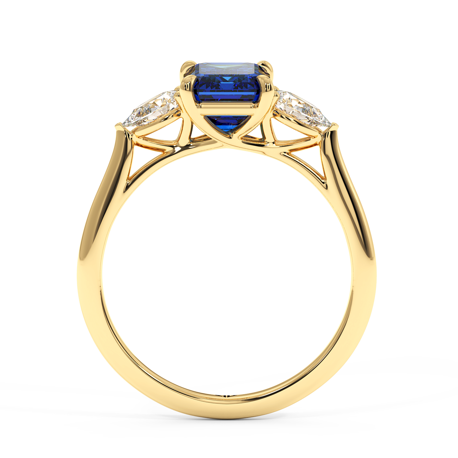 18K Yellow Gold Verona Engagement Ring