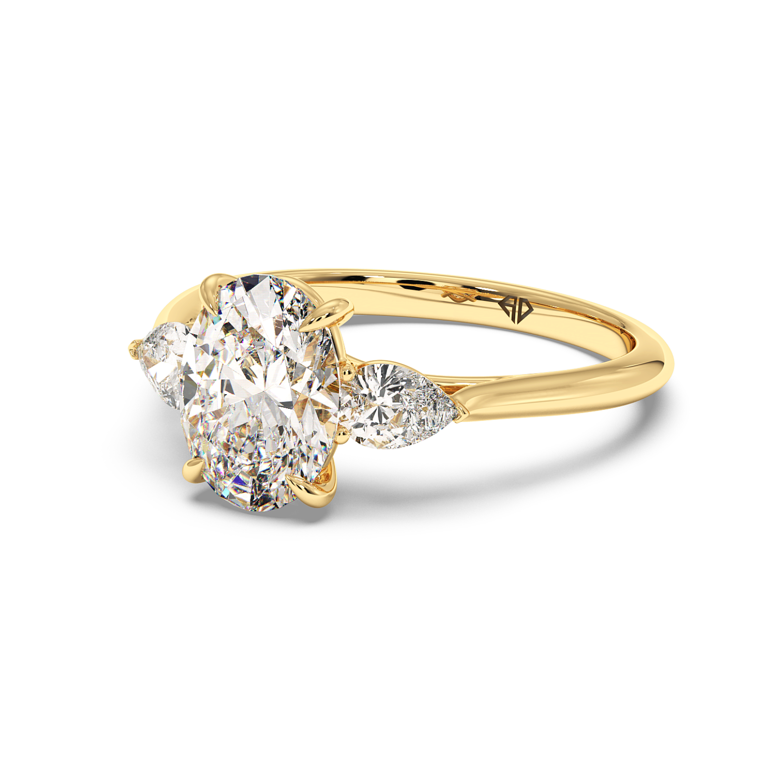 18K Yellow Gold Verona Engagement Ring