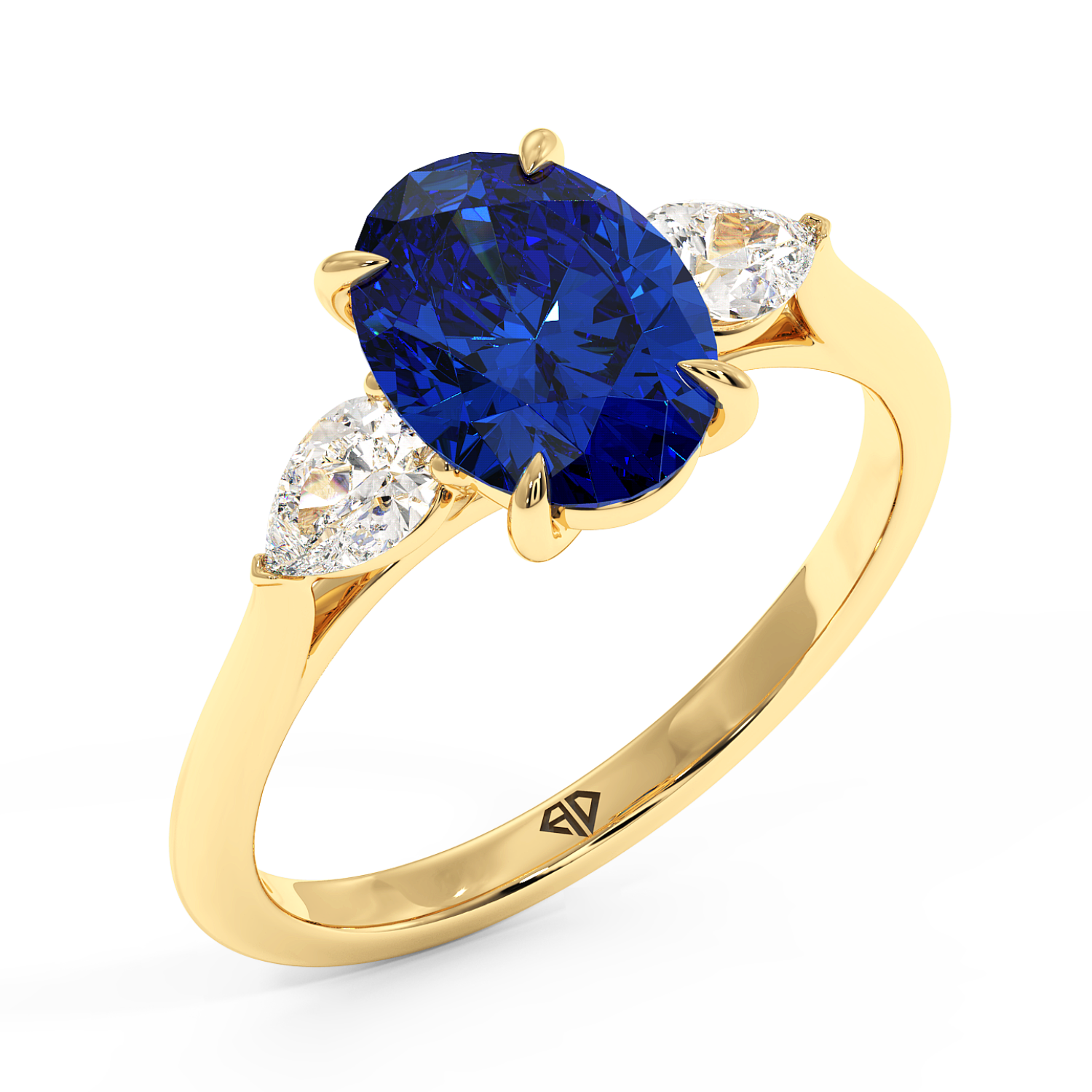 18K Yellow Gold Verona Engagement Ring