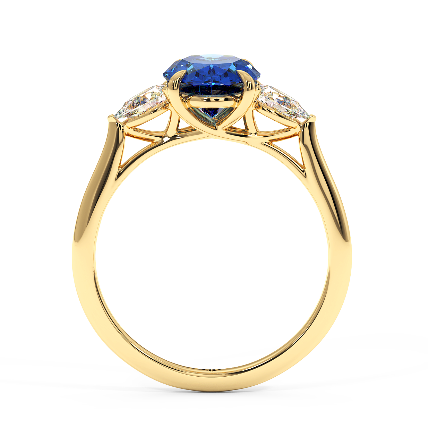 18K Yellow Gold Verona Engagement Ring