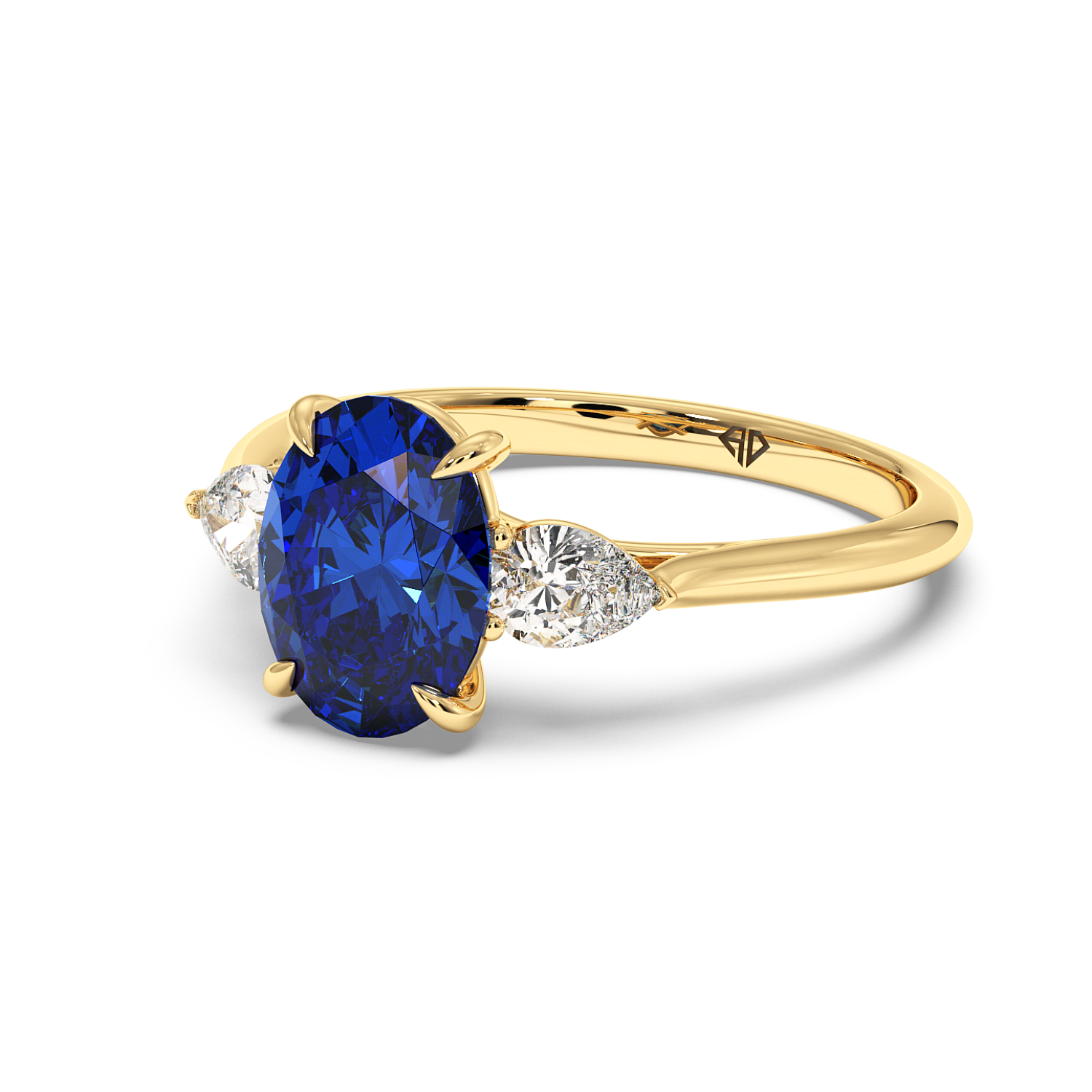 18K Yellow Gold Verona Engagement Ring