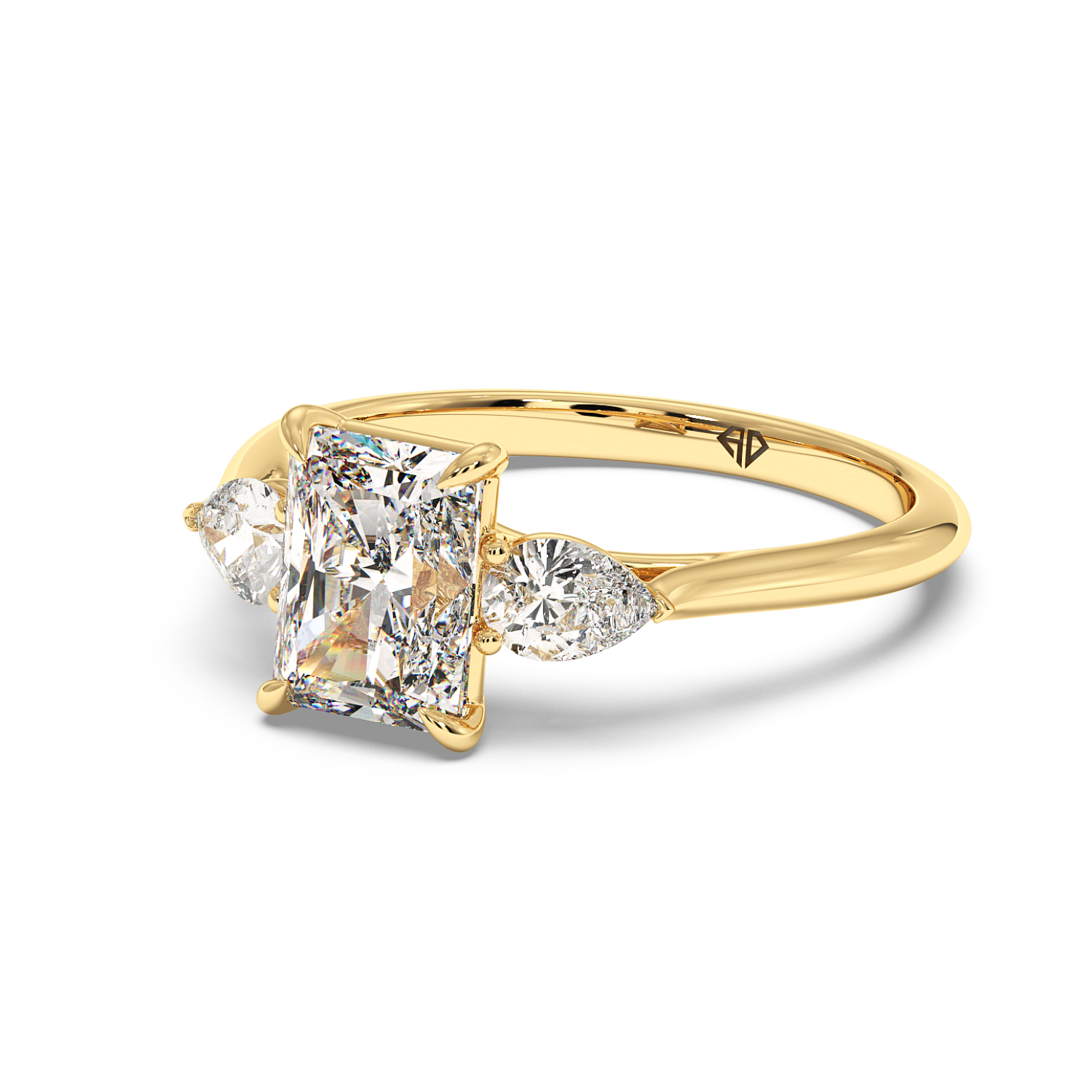 18K Yellow Gold Verona Engagement Ring