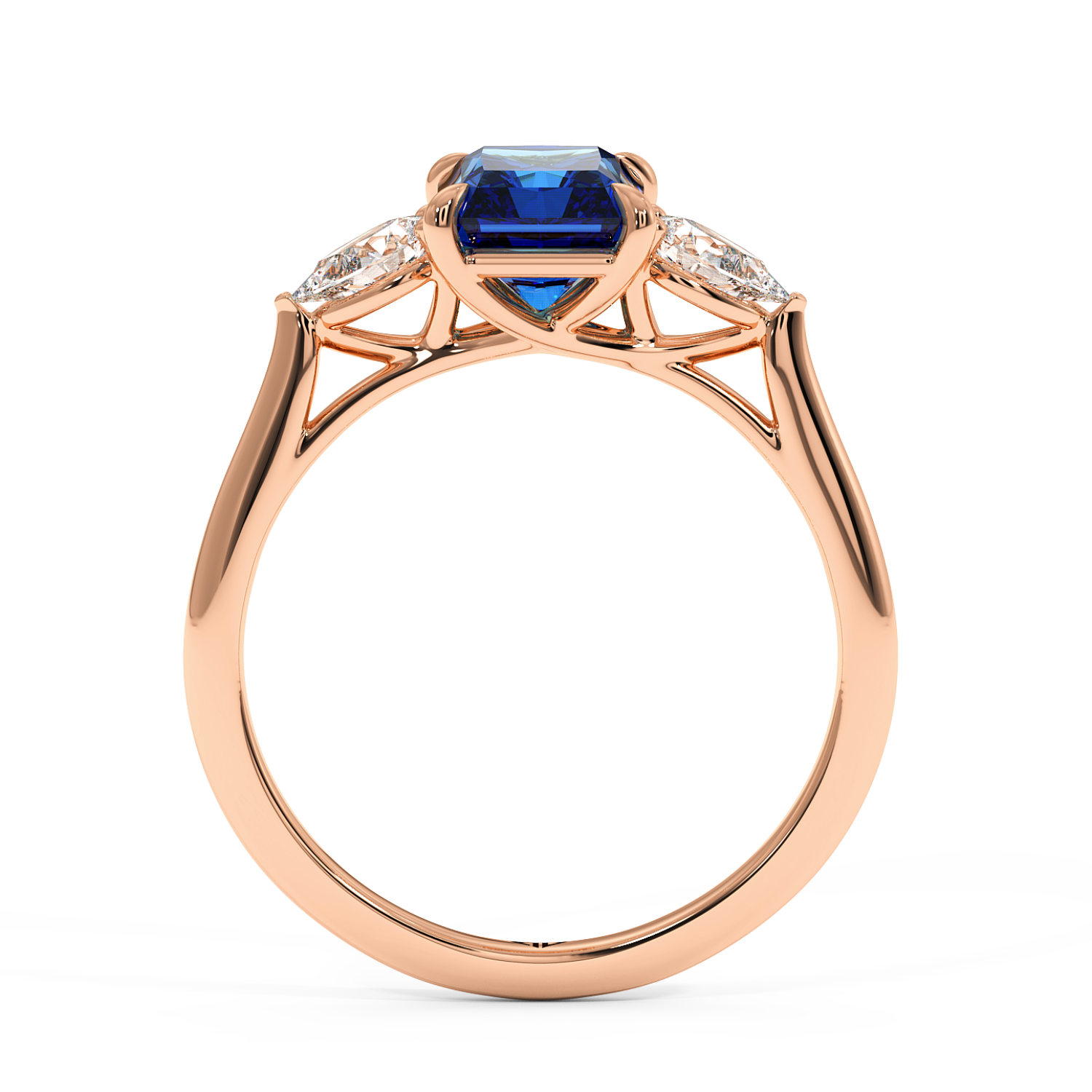 18K Rose Gold Verona Engagement Ring