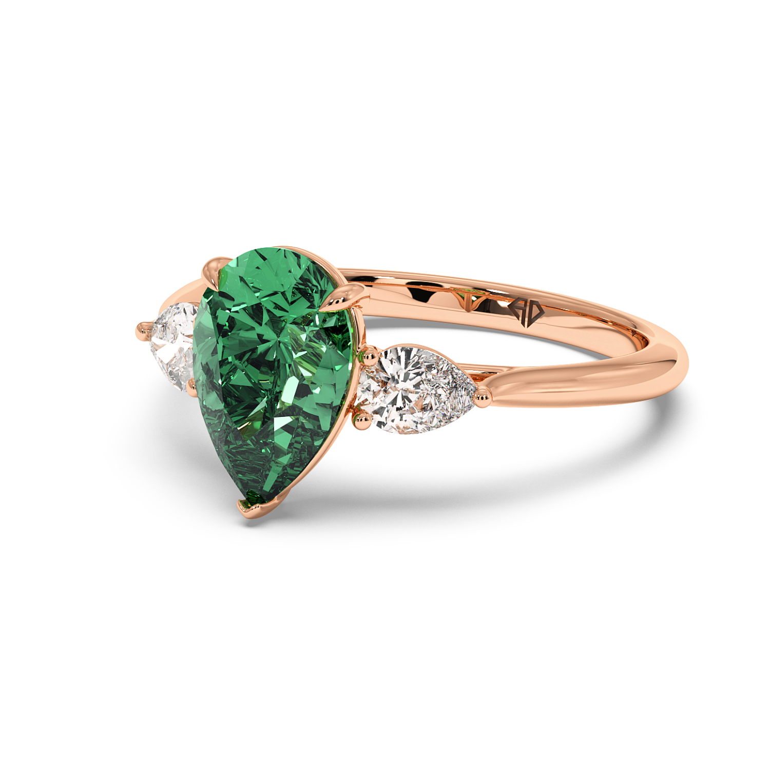 18K Rose Gold Kassia Engagement Ring