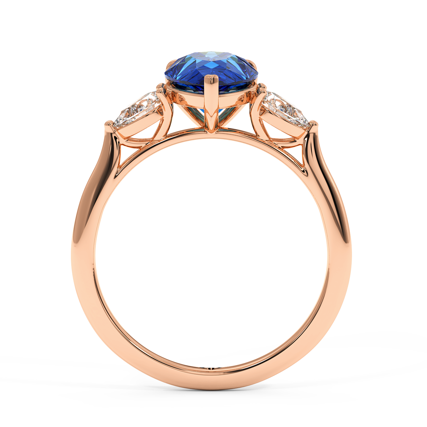 18K Rose Gold Kassia Engagement Ring