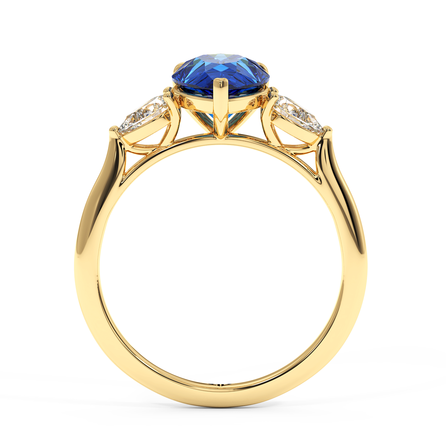 18K Yellow Gold Kassia Engagement Ring