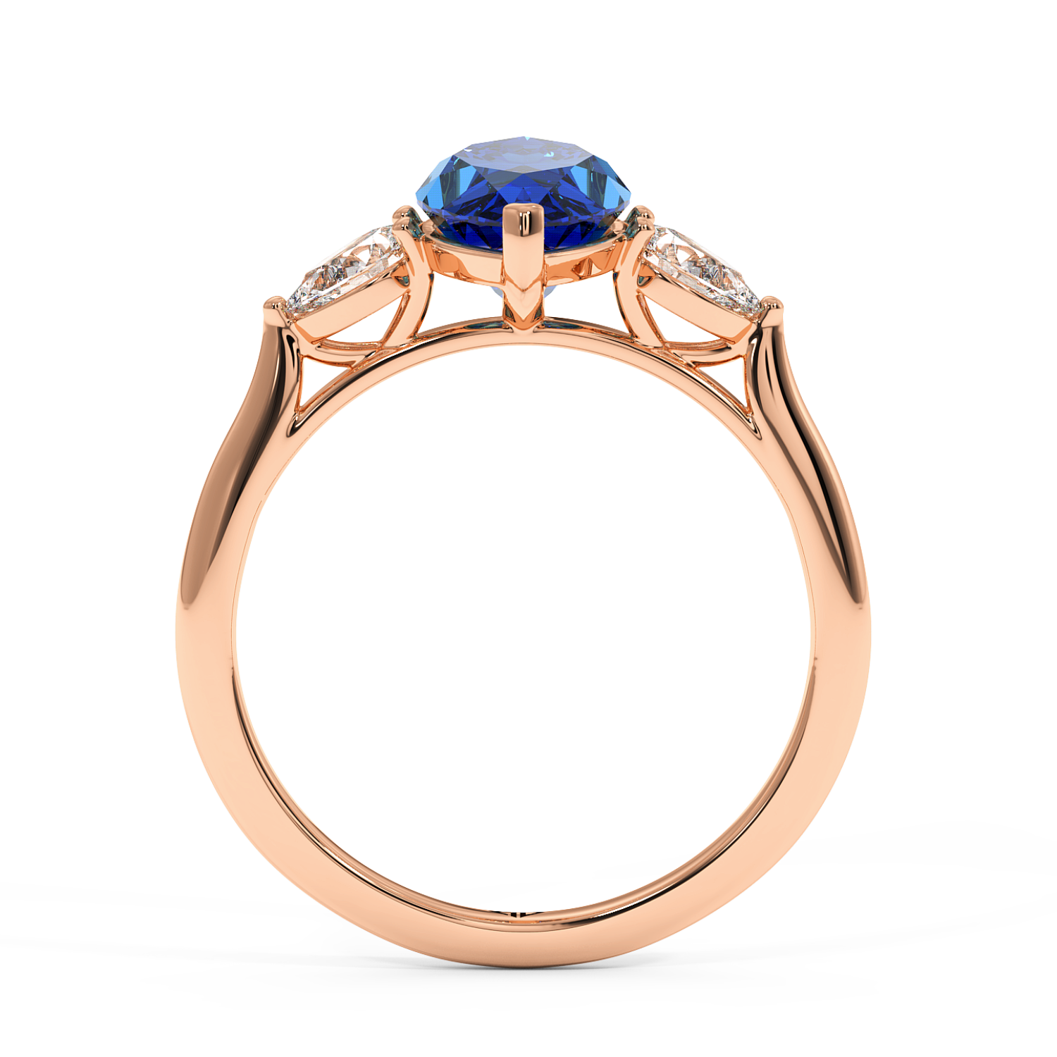 18K Rose Gold Kassia Engagement Ring