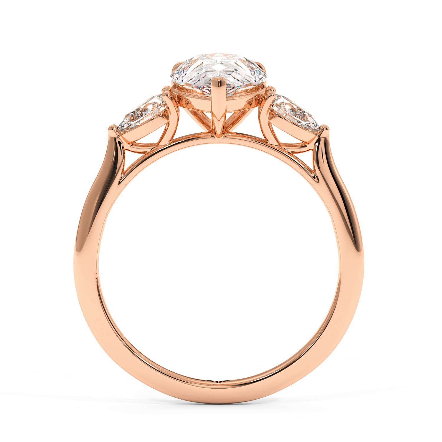 18K Rose Gold Kassia Engagement Ring