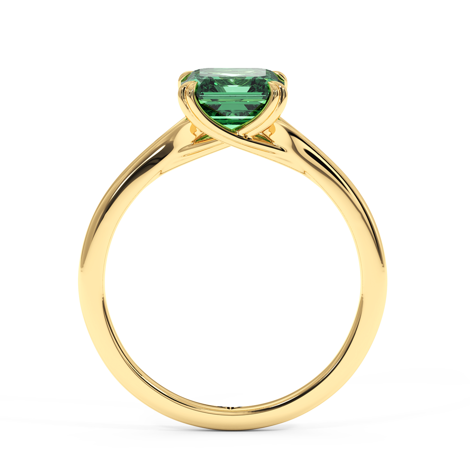 18K Yellow Gold Leone Engagement Ring