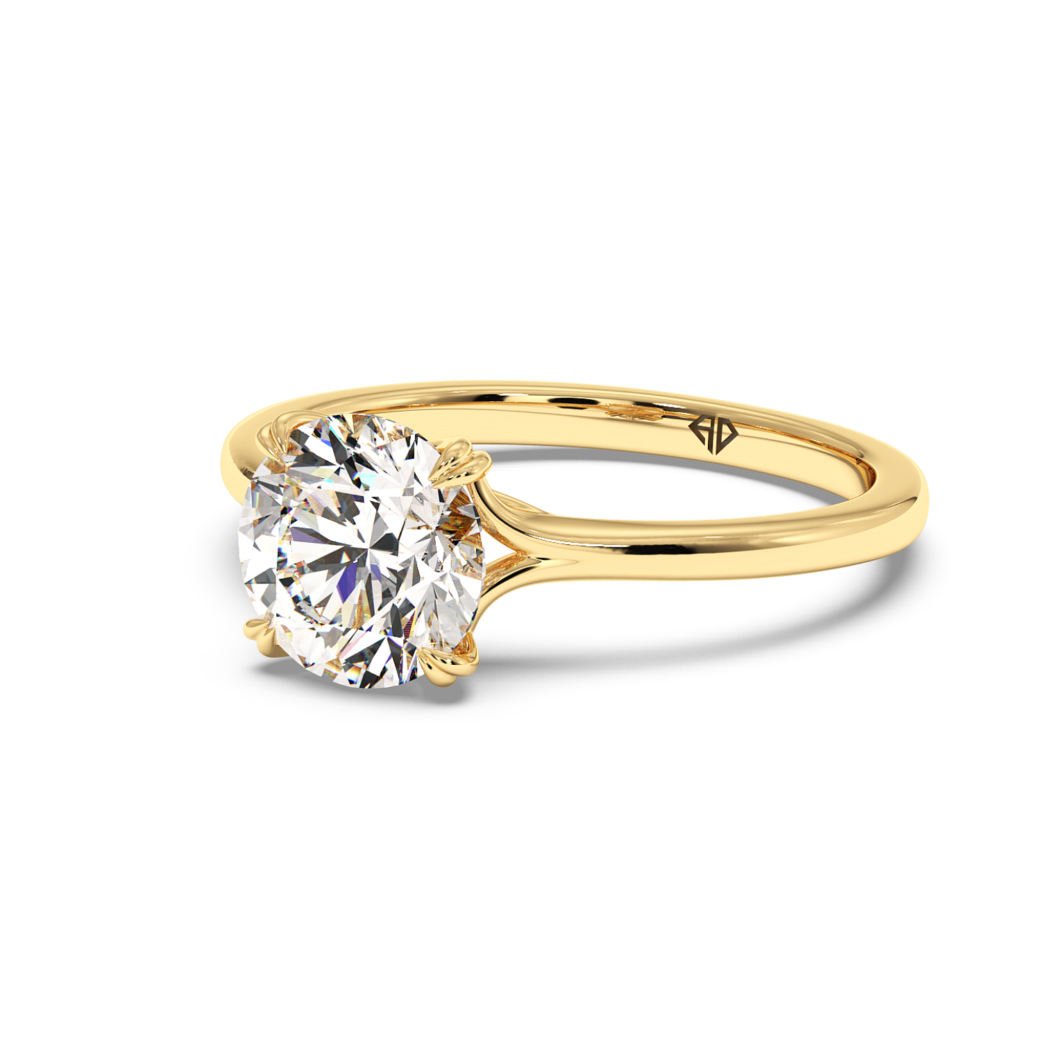 18K Yellow Gold Leone Engagement Ring