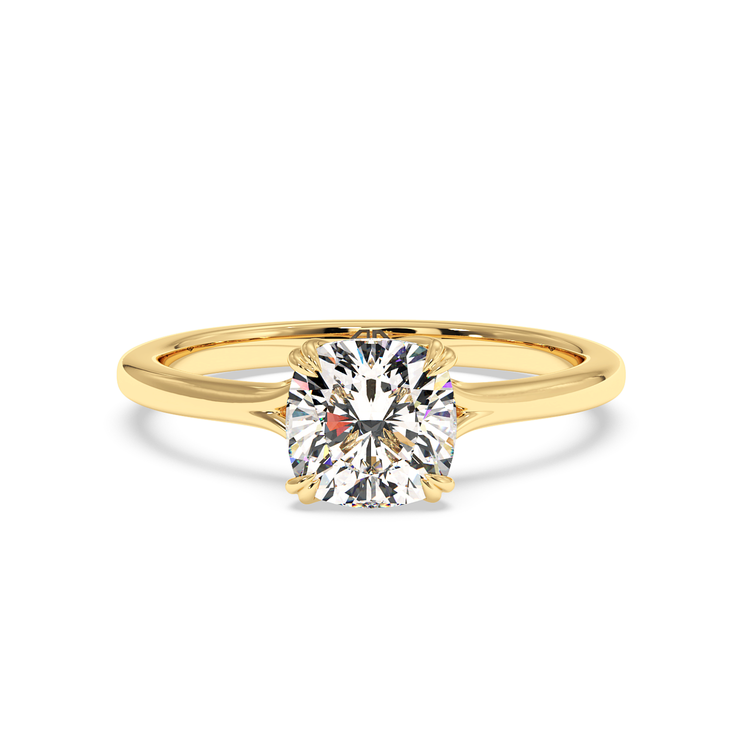 18K Yellow Gold Leone Engagement Ring