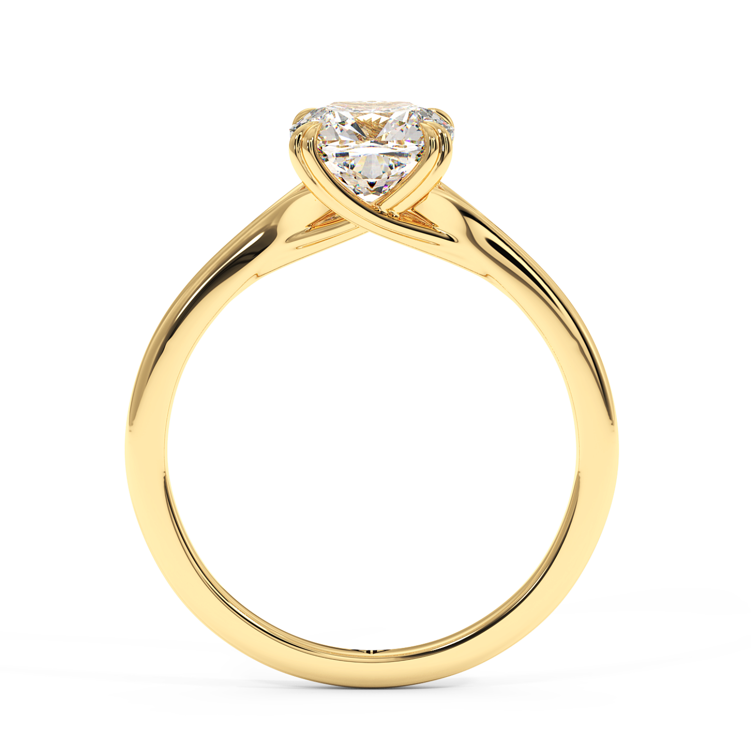 18K Yellow Gold Leone Engagement Ring