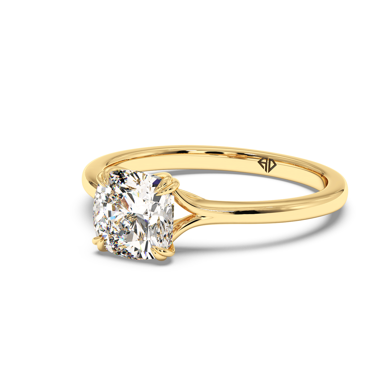 18K Yellow Gold Leone Engagement Ring