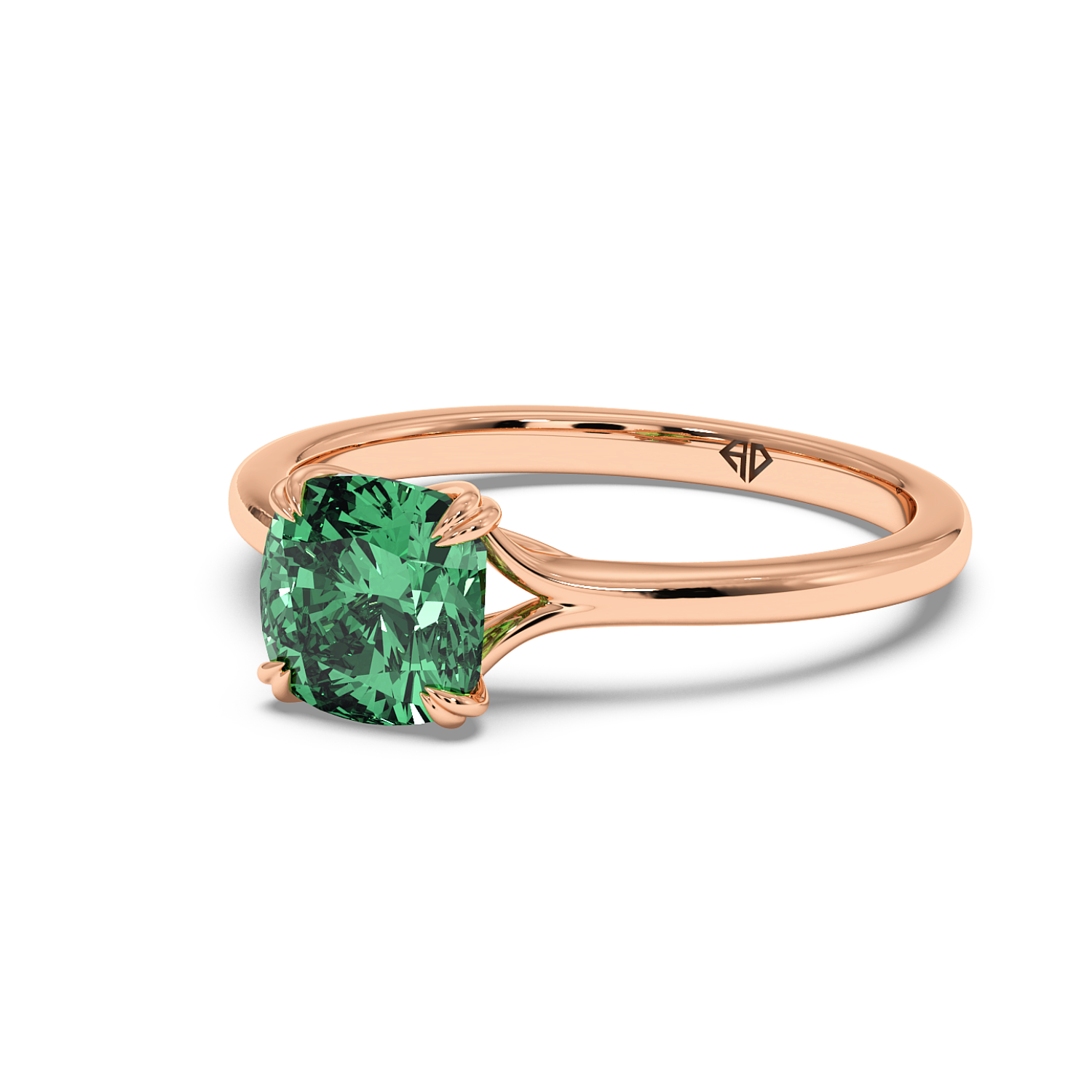 18K Rose Gold Leone Engagement Ring