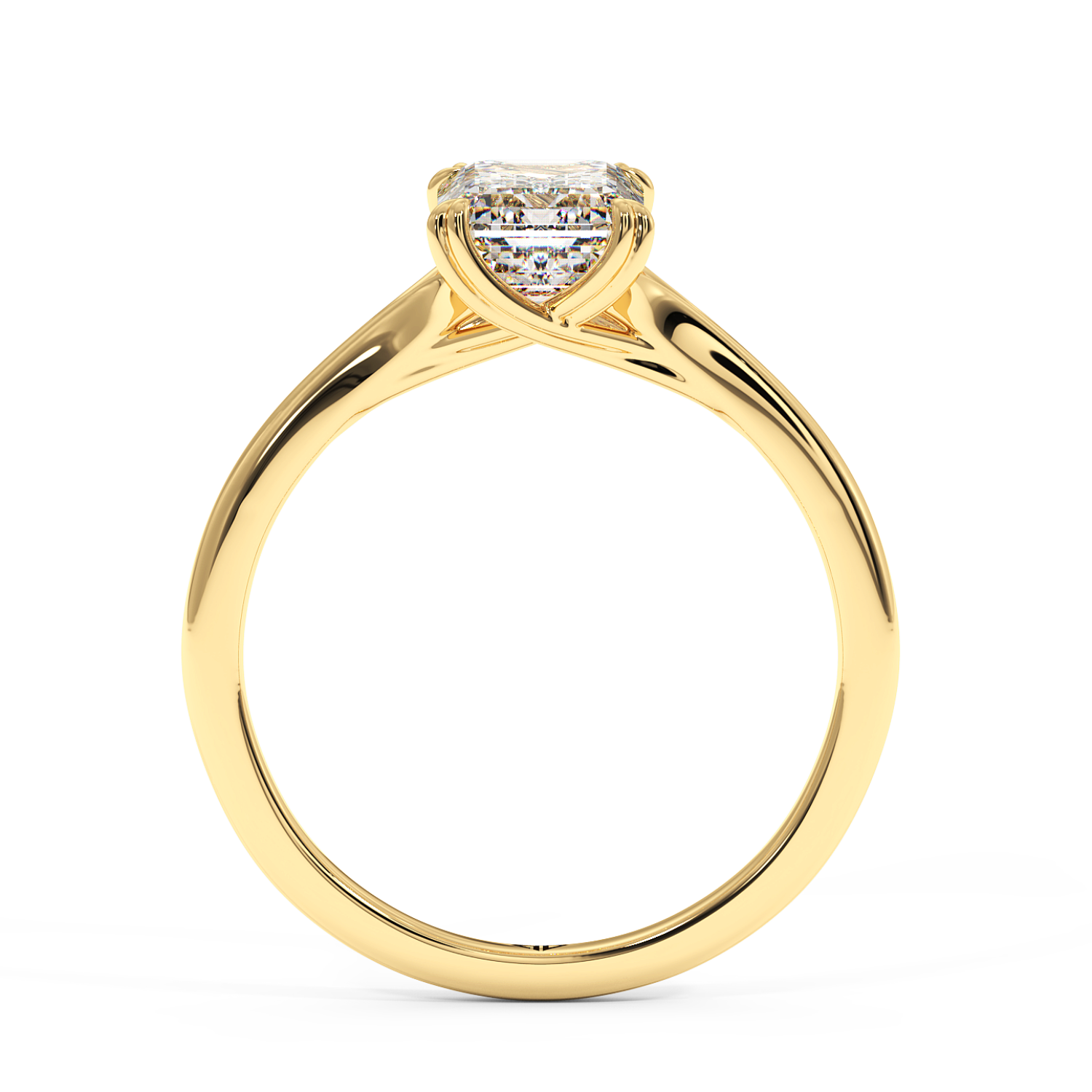 18K Yellow Gold Leone Engagement Ring