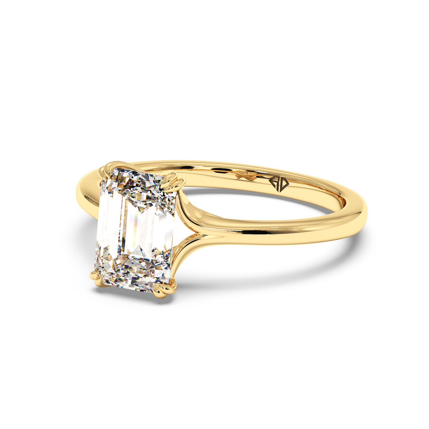 18K Yellow Gold Leone Engagement Ring