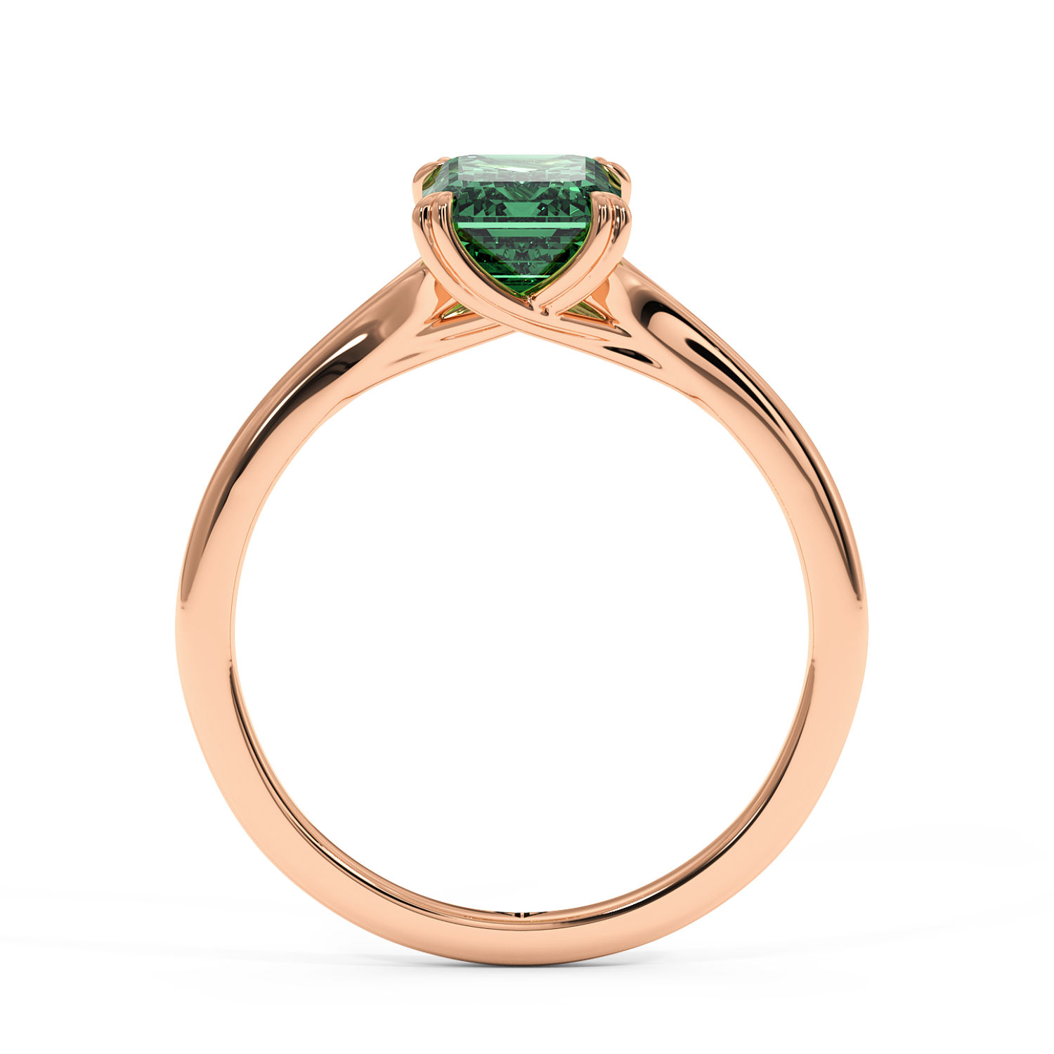 18K Rose Gold Leone Engagement Ring