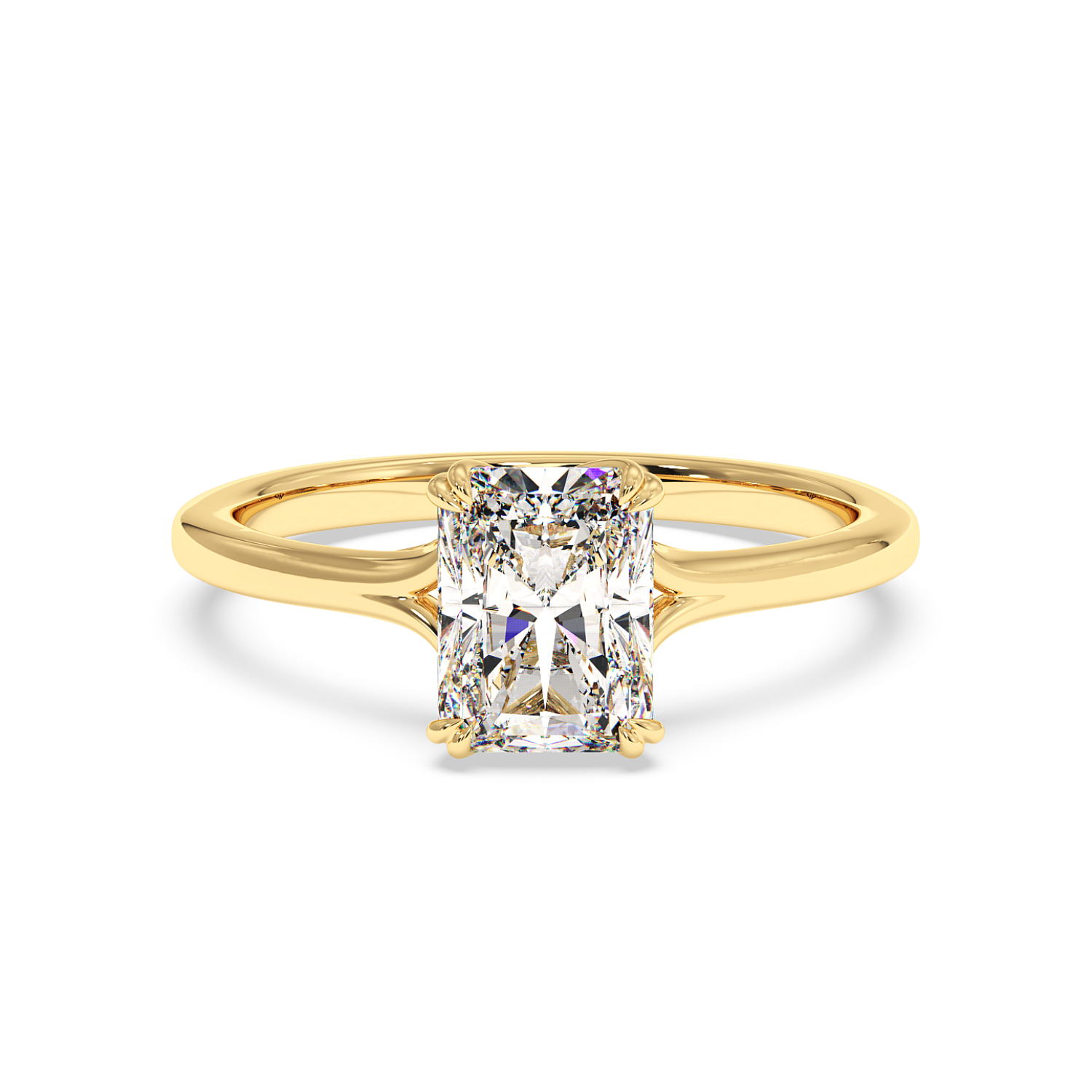 18K Yellow Gold Leone Engagement Ring